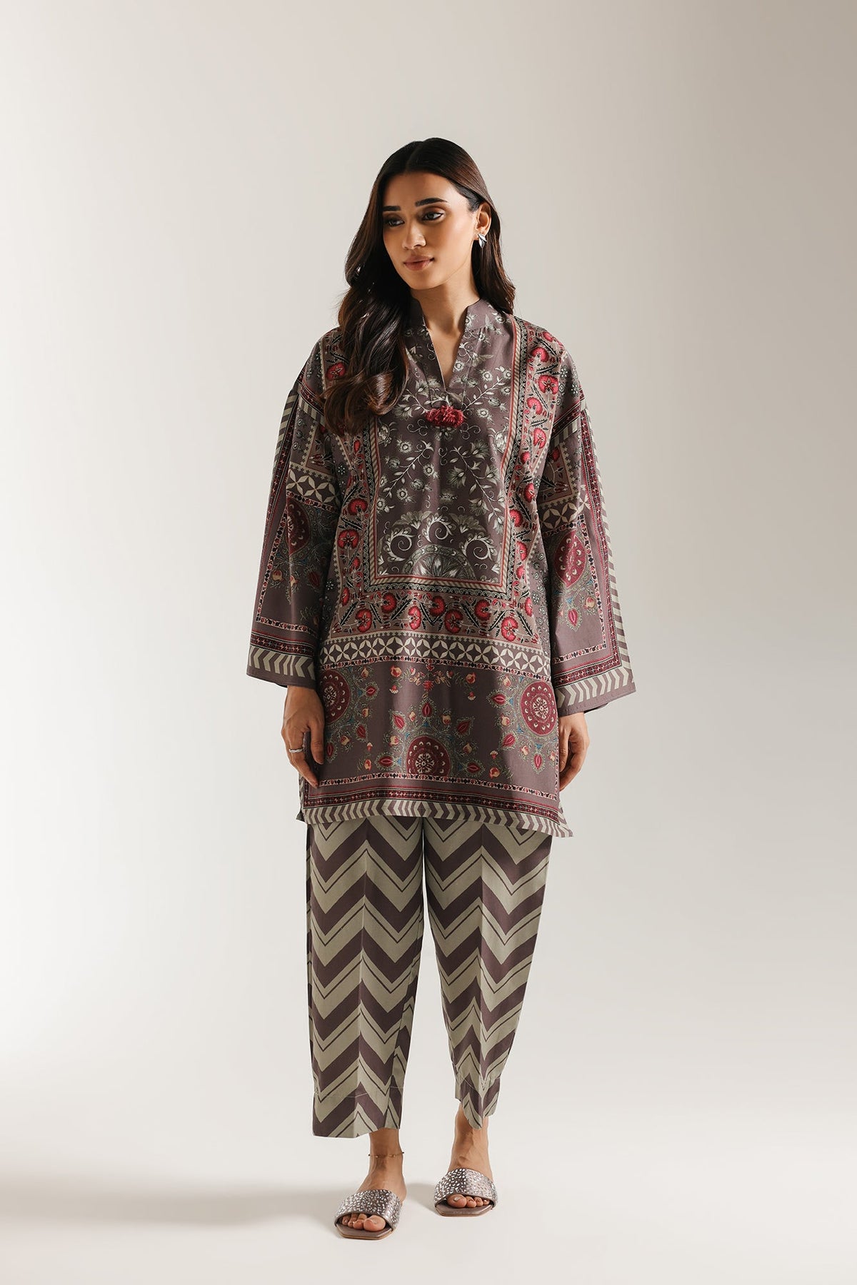 PRINTED SUIT (E7124/102/403)