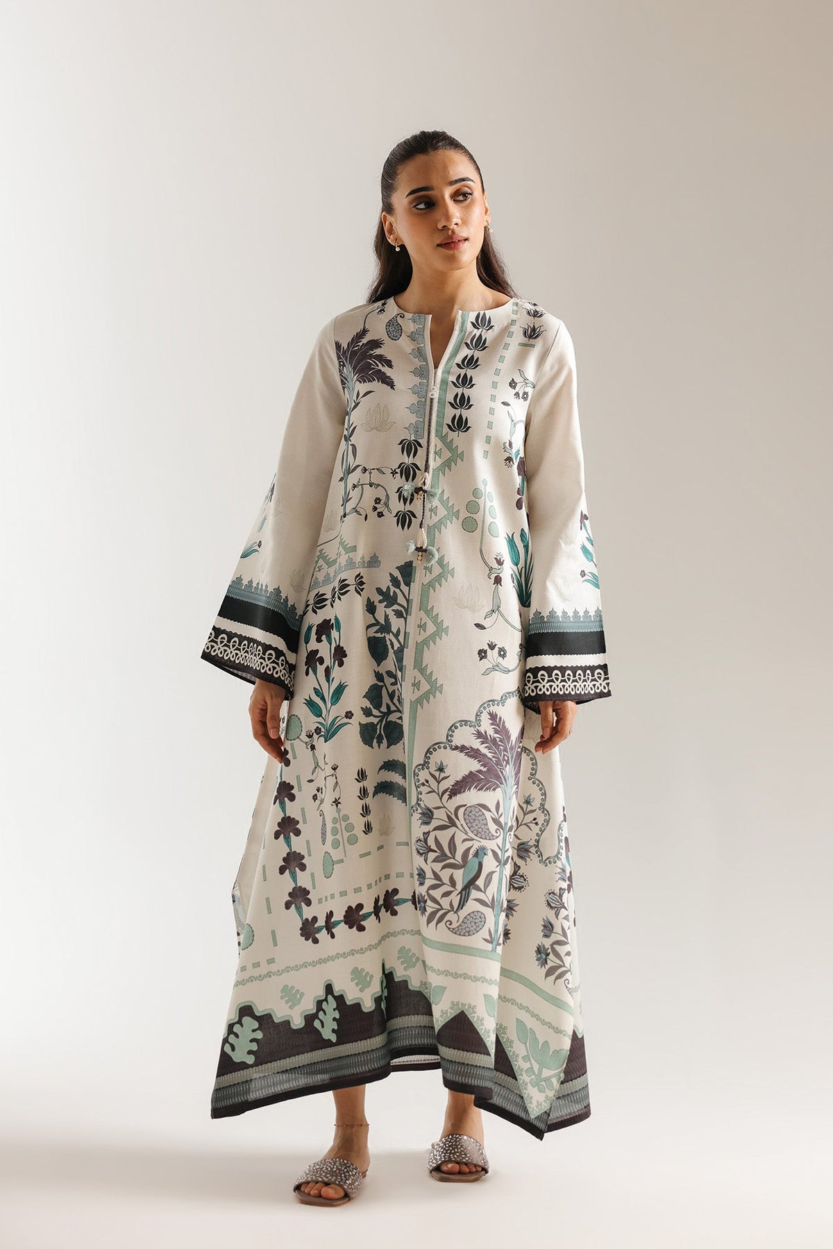 PRINTED DRESS (E7514/102/002)
