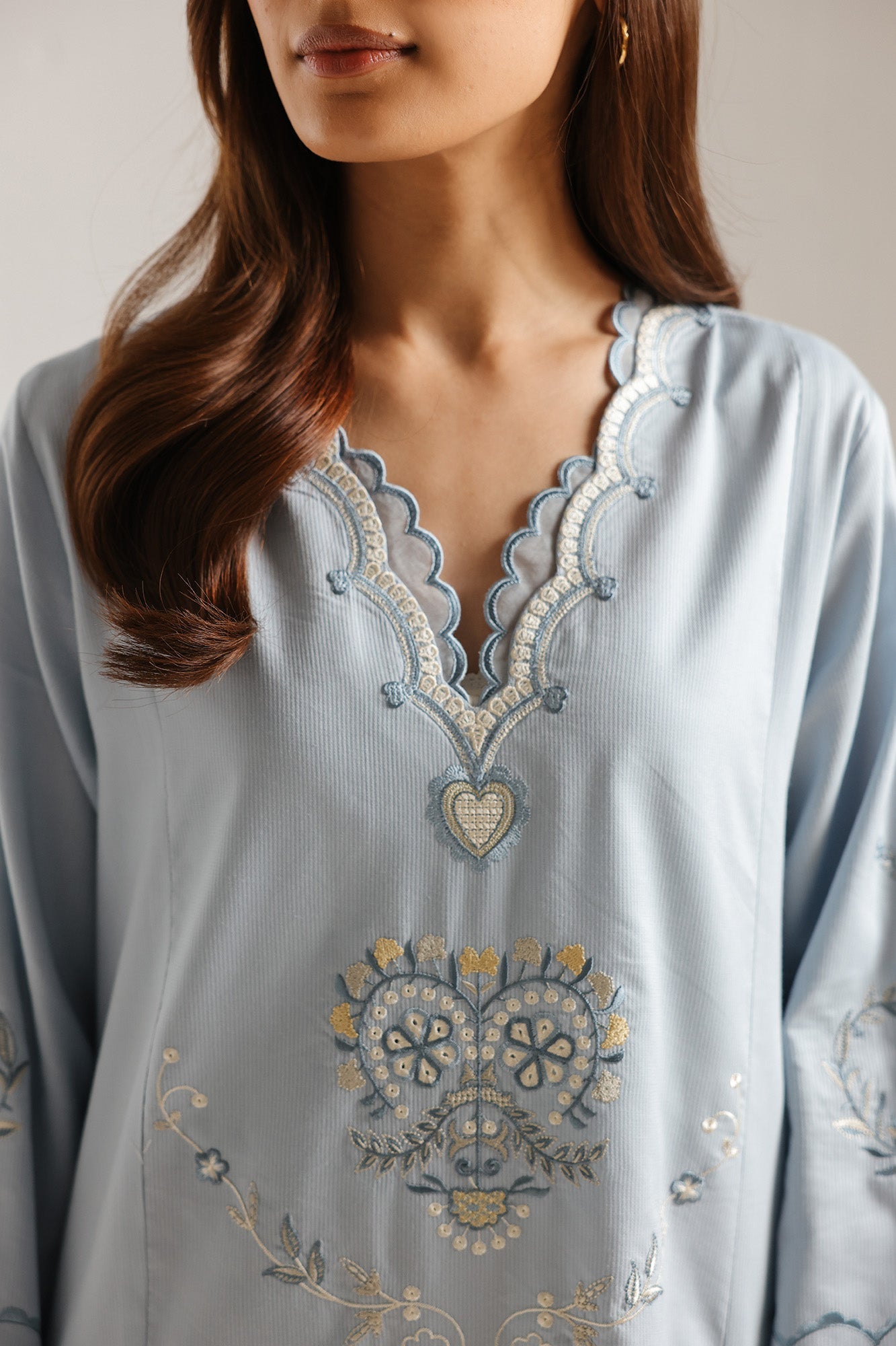 Embroidered Dress (E7518/102/913)