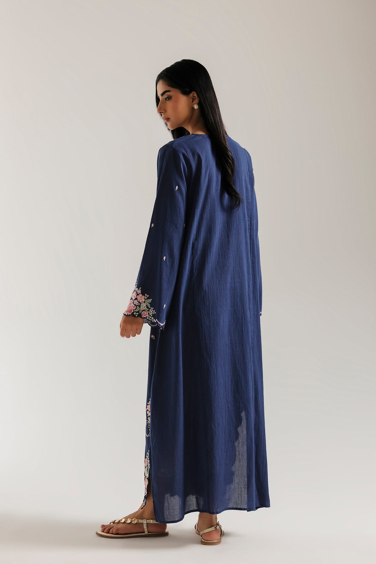 EMBROIDERED DRESS (E7539/102/619)