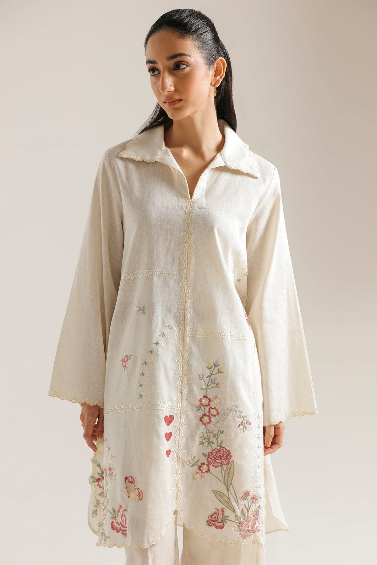 EMBROIDERED SUIT (E7635/102/003)