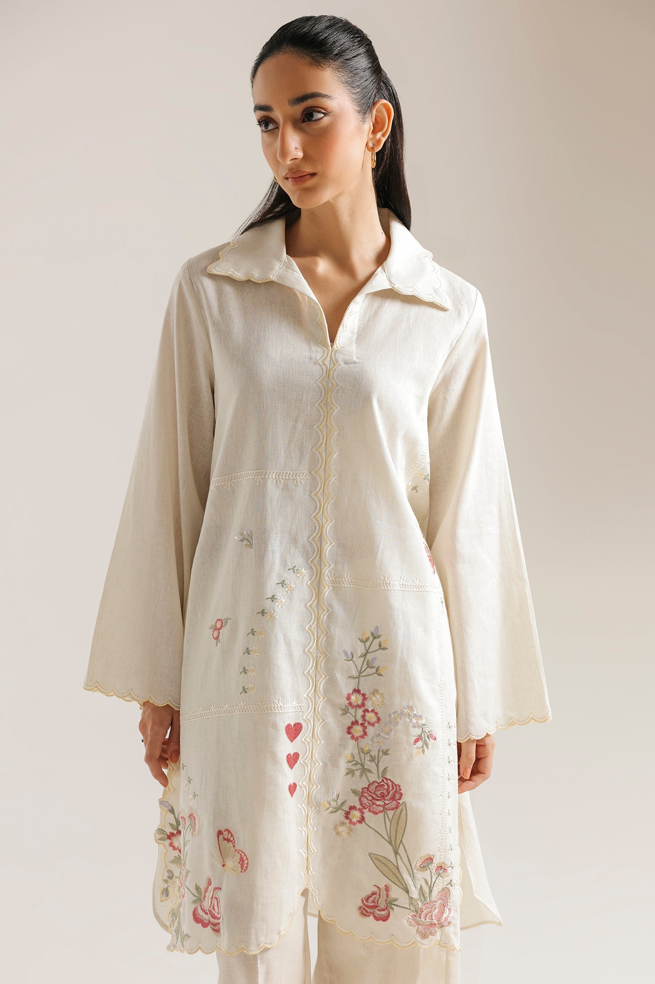 EMBROIDERED SUIT (E7635/102/003)