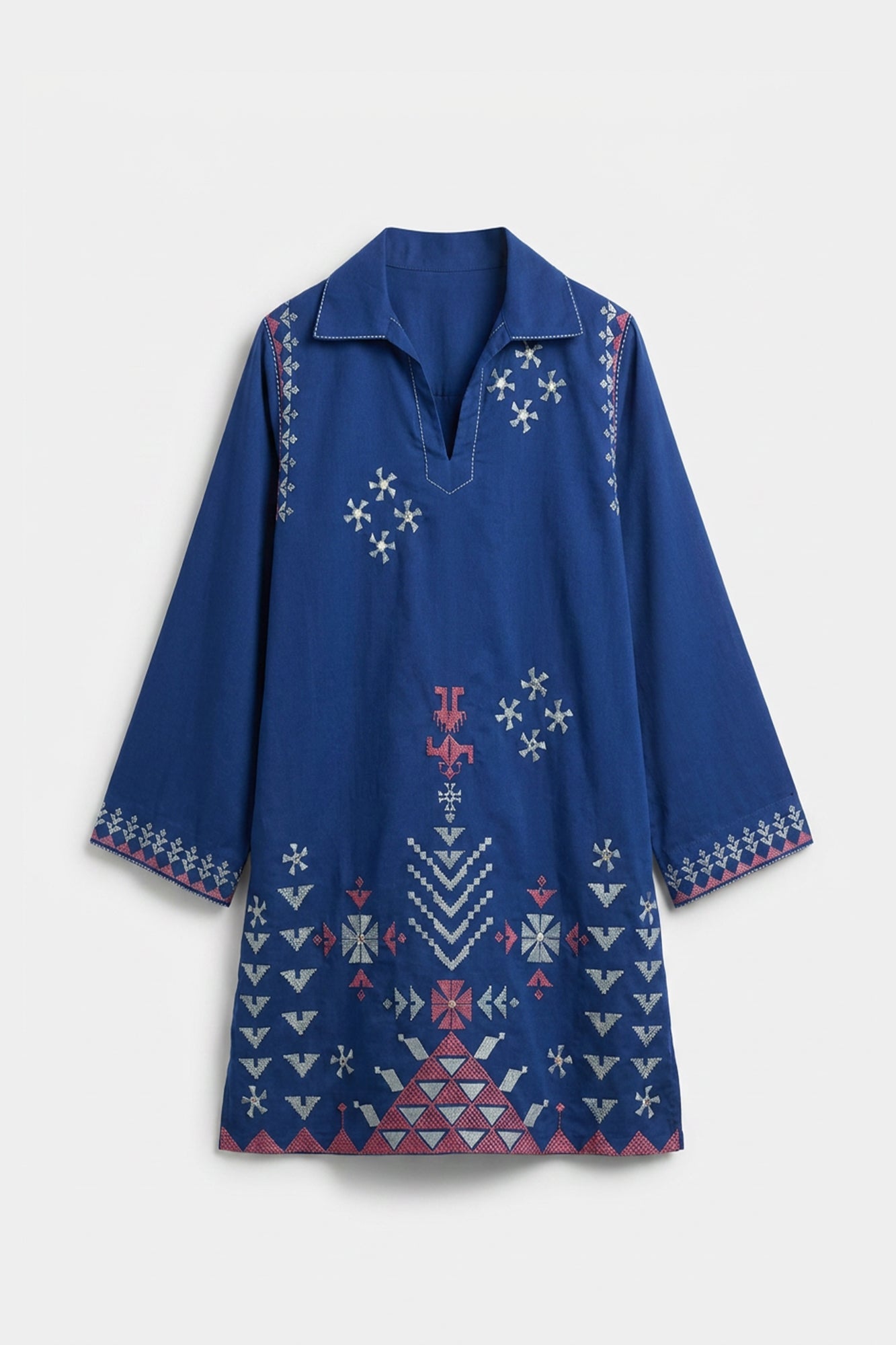 EMBROIDERED SUIT (E7827/102/622)