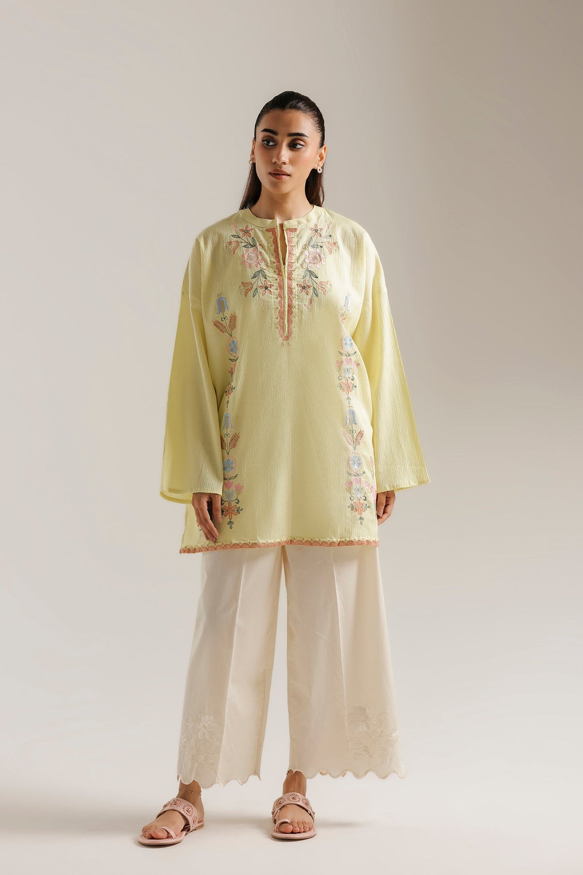 EMBROIDERED KURTI (E7988/102/110)