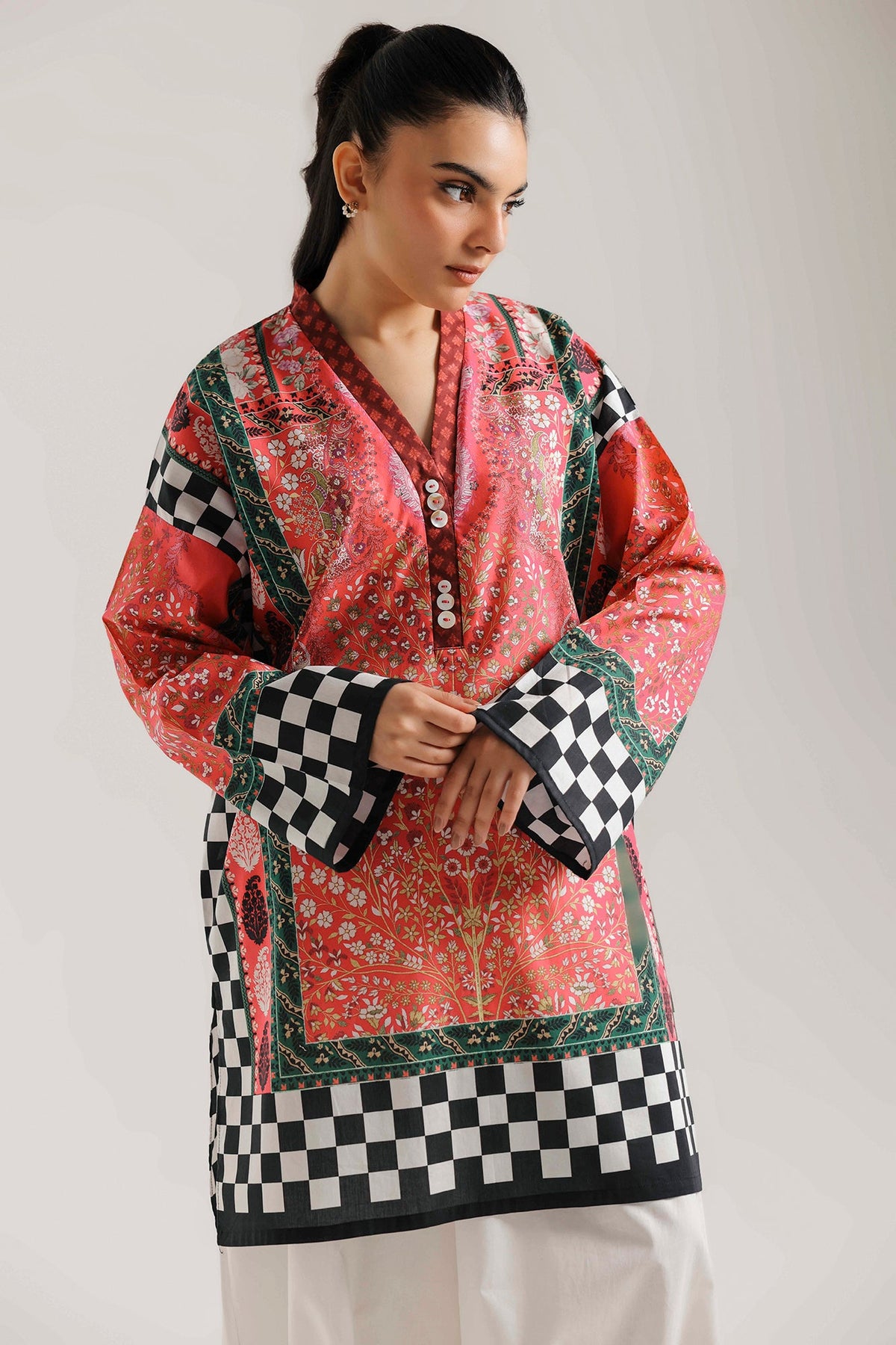 PRINTED KURTI (E7997/102/405)