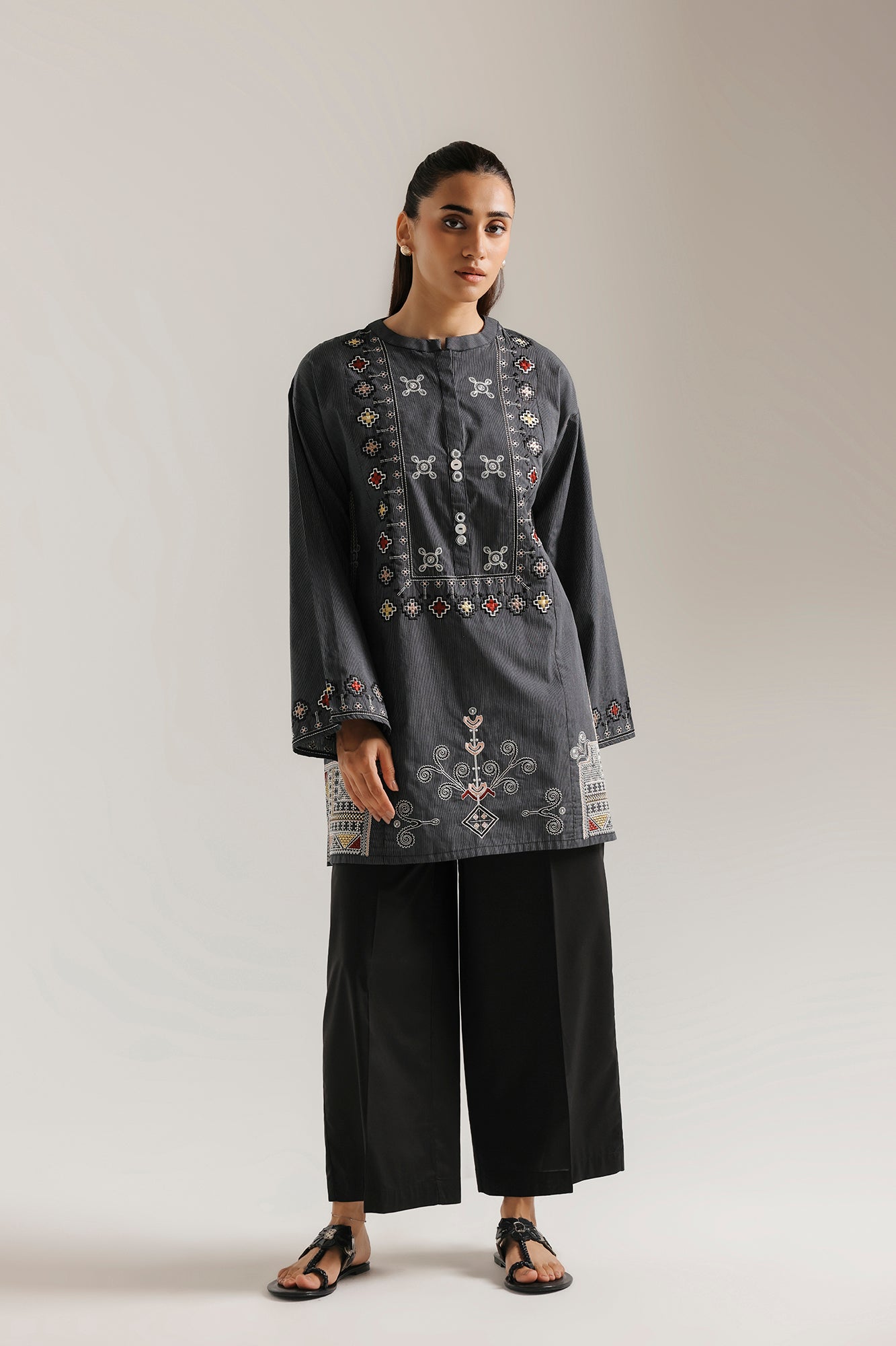 EMBROIDERED KURTI (E8010-102-902)