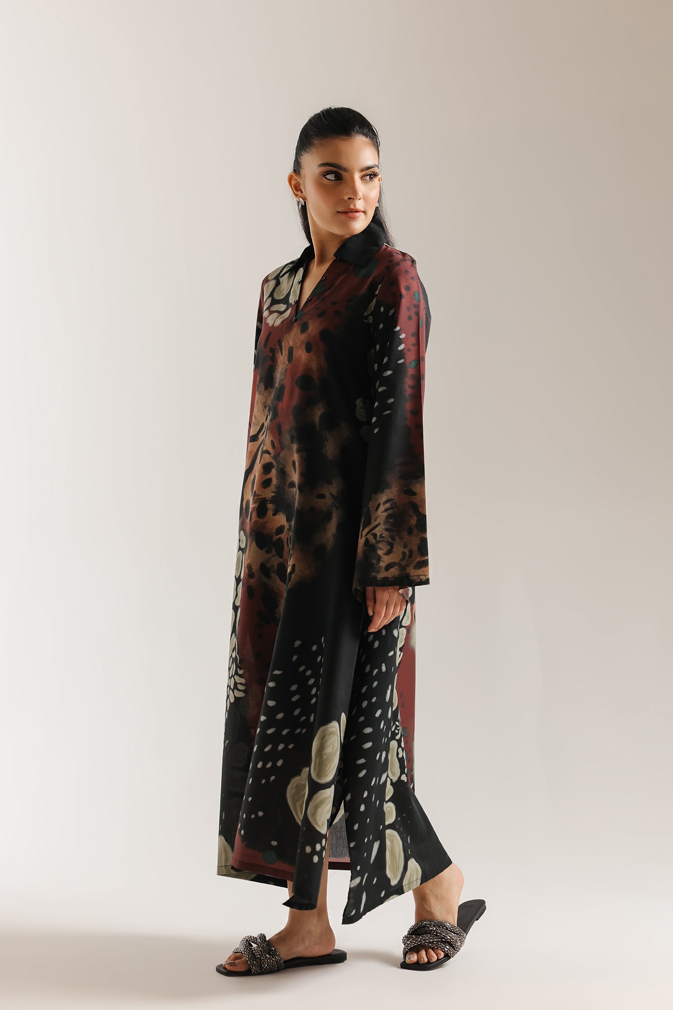 PRINTED DRESS (E8038/102/901)