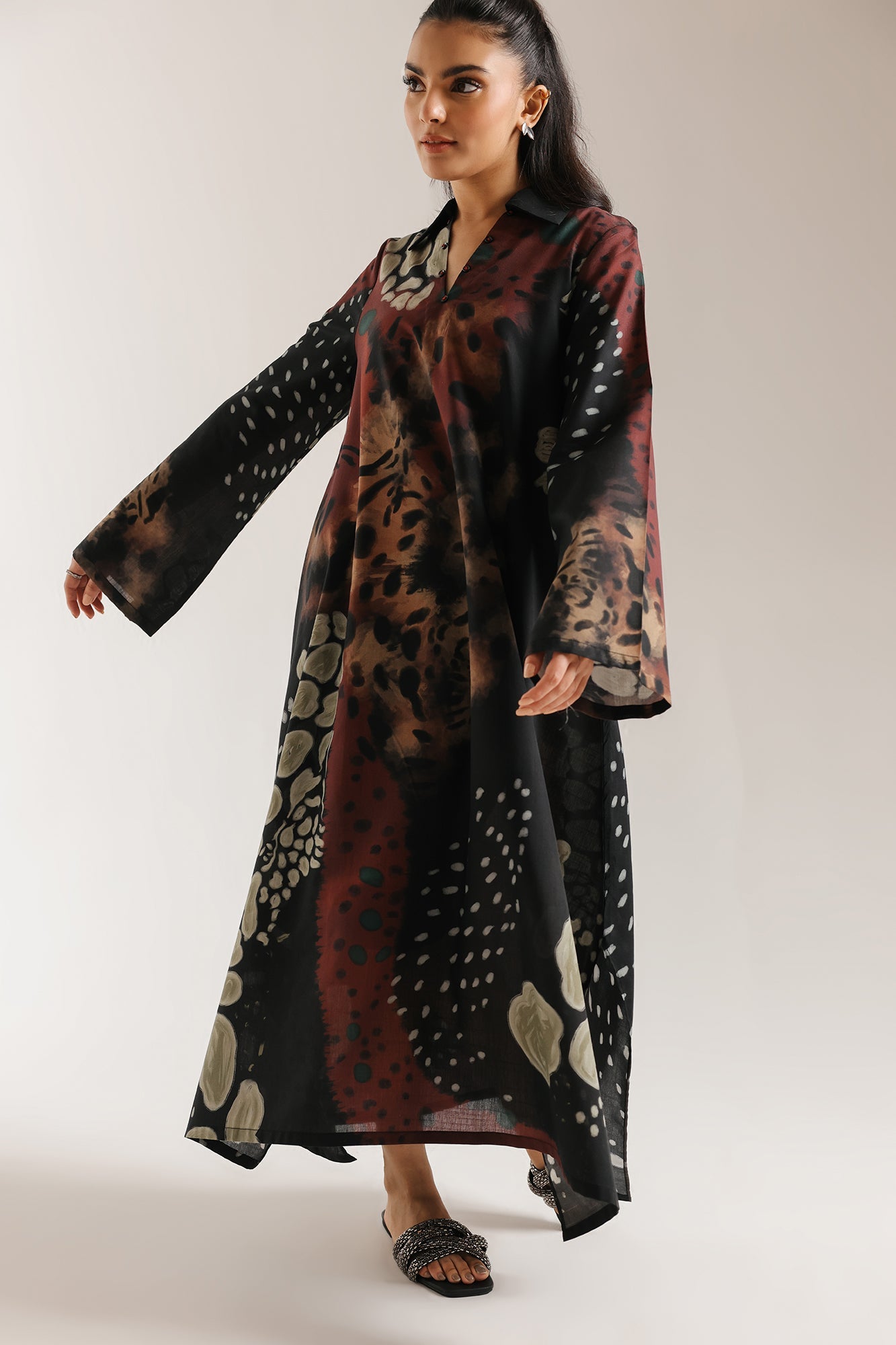 PRINTED DRESS (E8038/102/901)