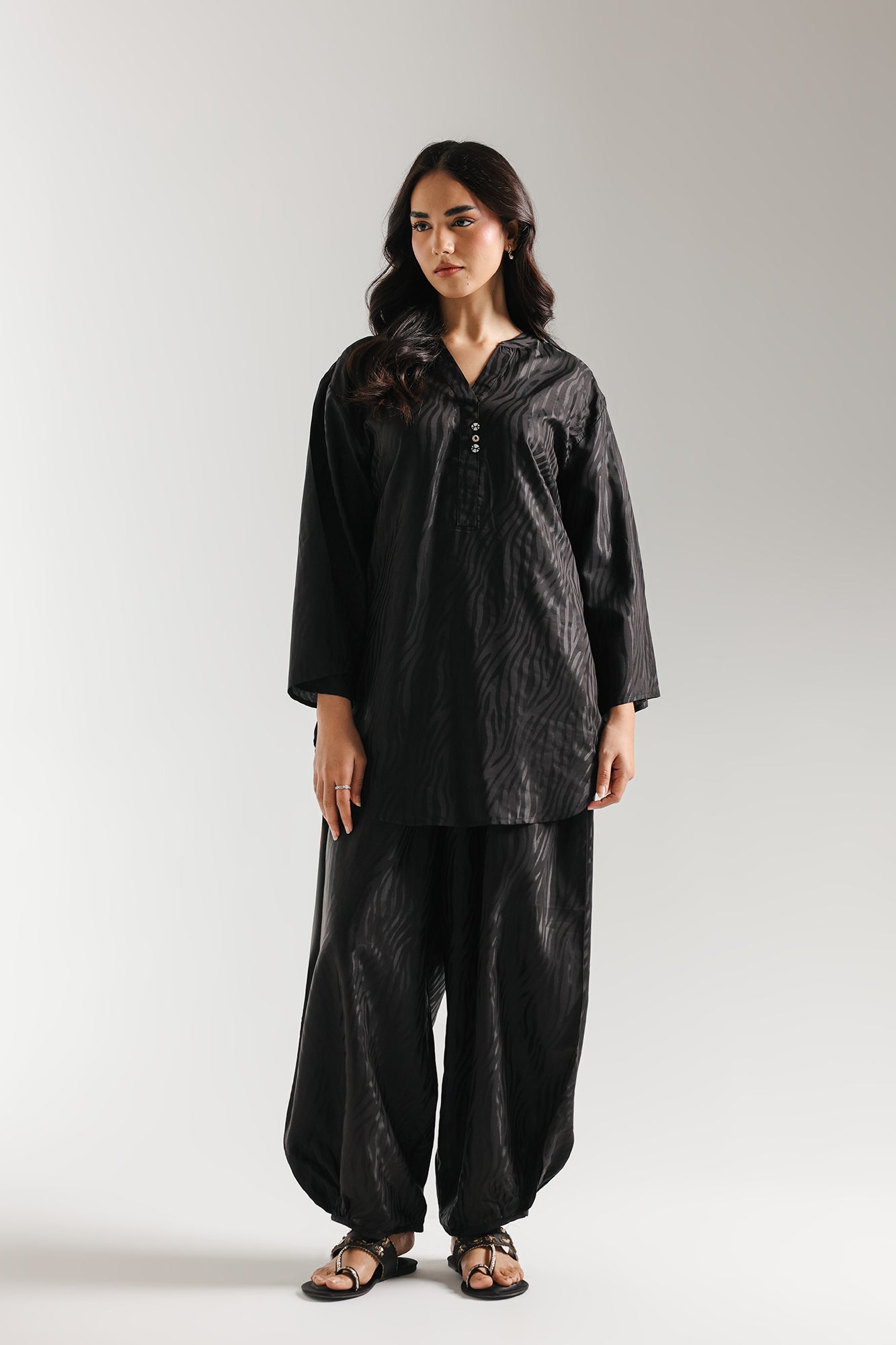 Shoot Stitched Luxe Eid Schiffli Laserkari '26 - Style A