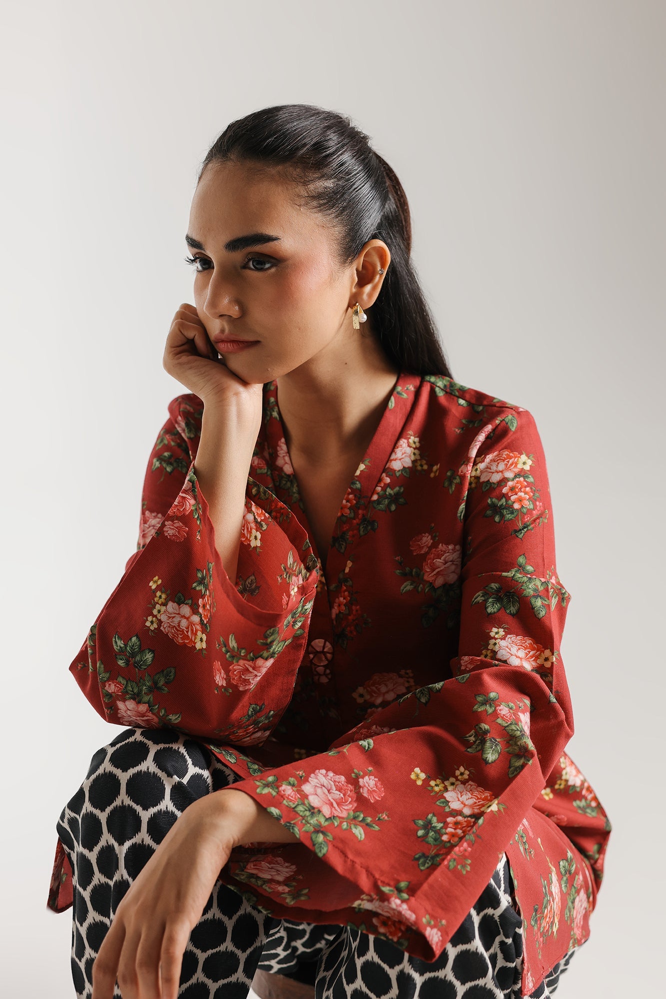 Printed Suit (E8108/102/308)