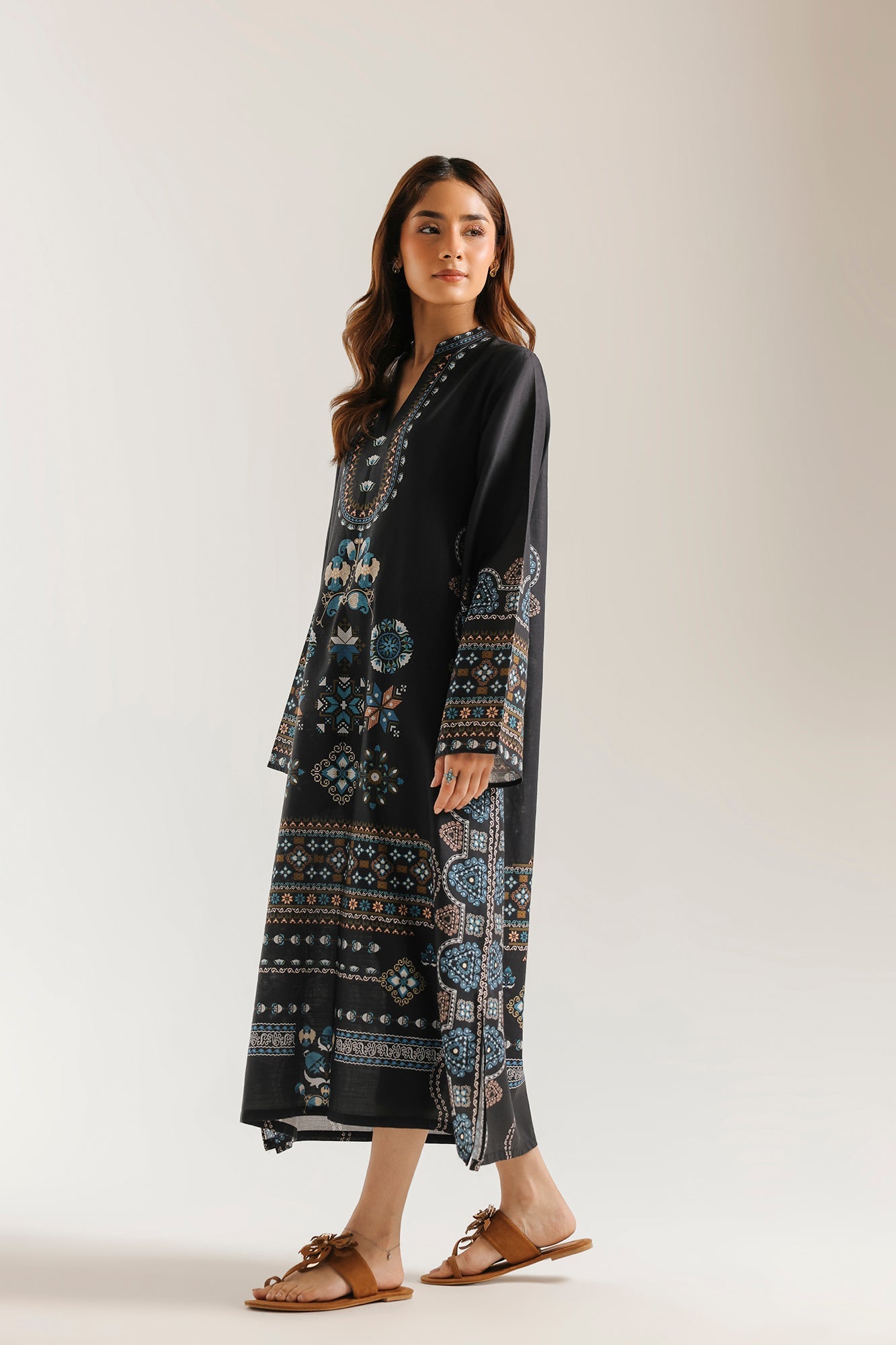 Printed Kaftan (E8194/102/902)