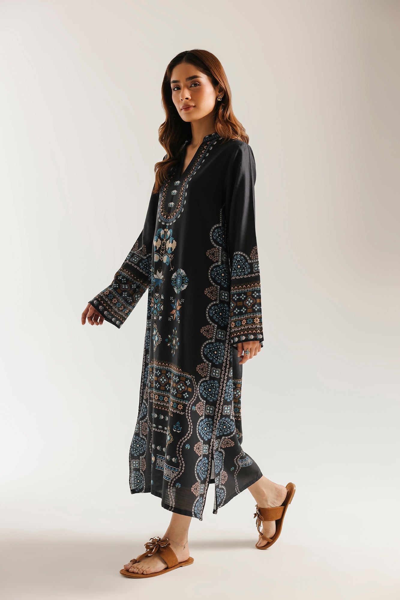 Printed Kaftan (E8194/102/902)