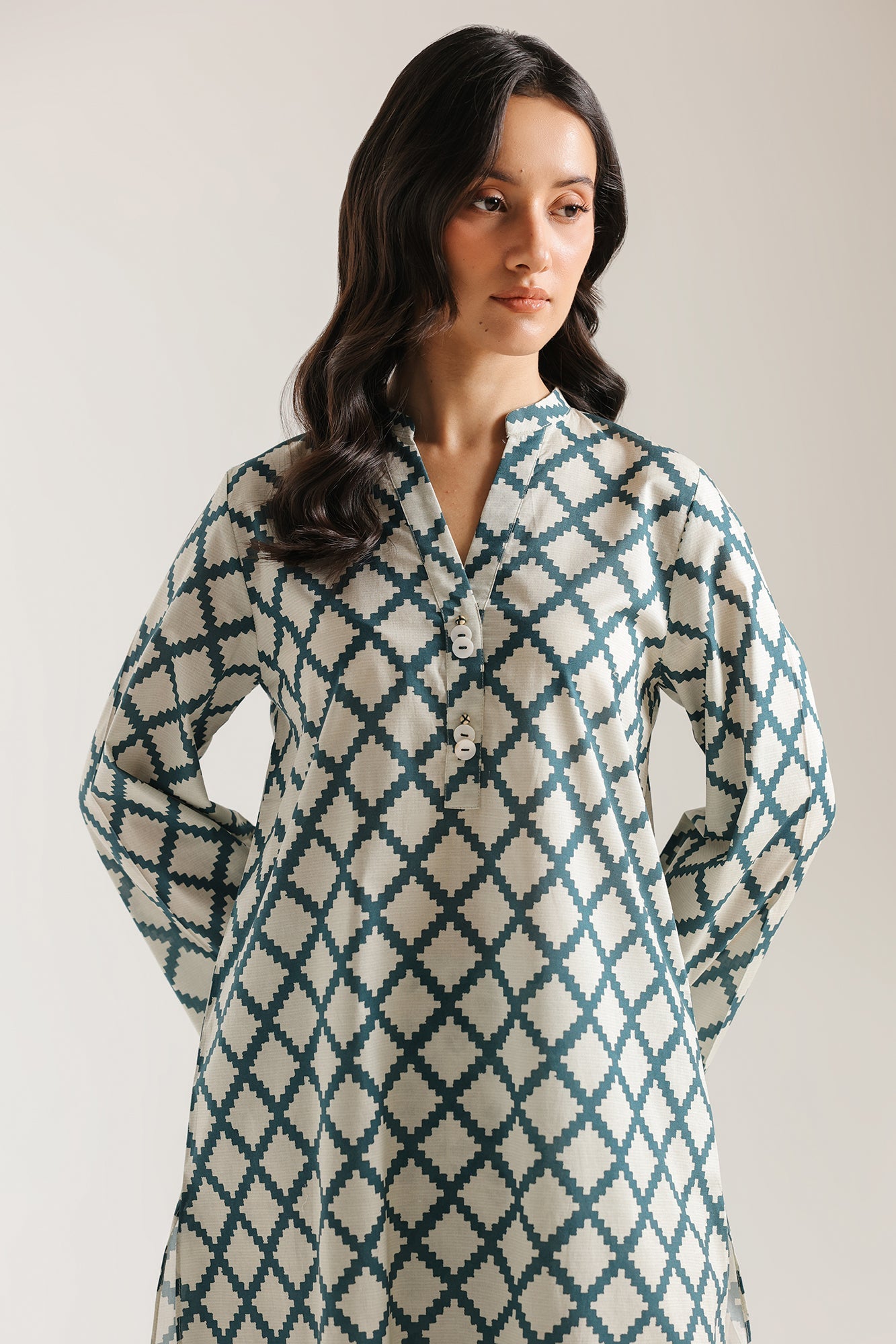 PRINTED SUIT (E8201/102/004)