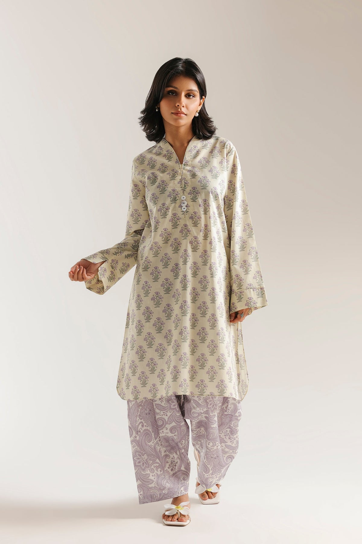 PRINTED SUIT (E8231/102/110)