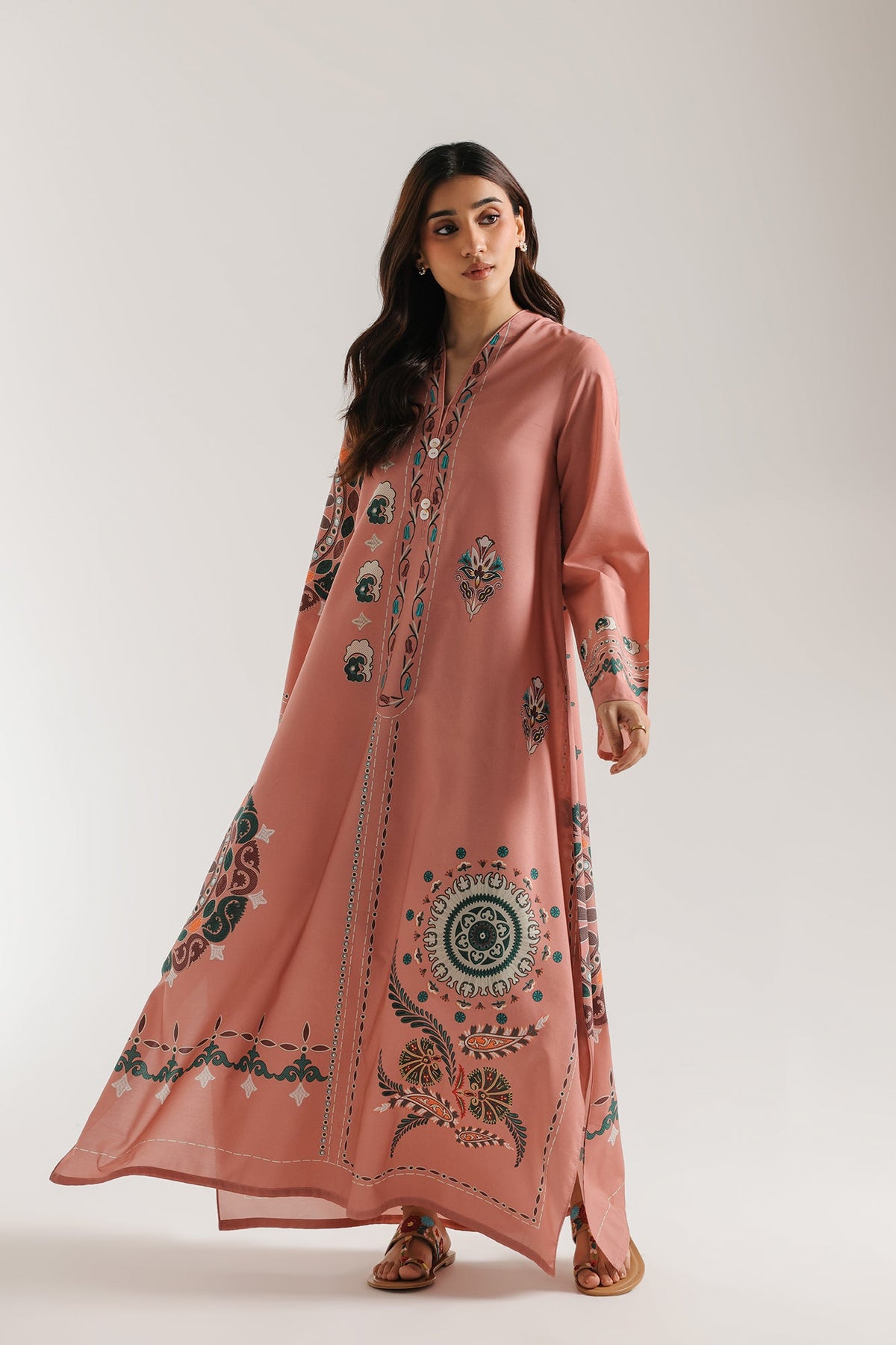 PRINTED KAFTAN (E8241/102/326)