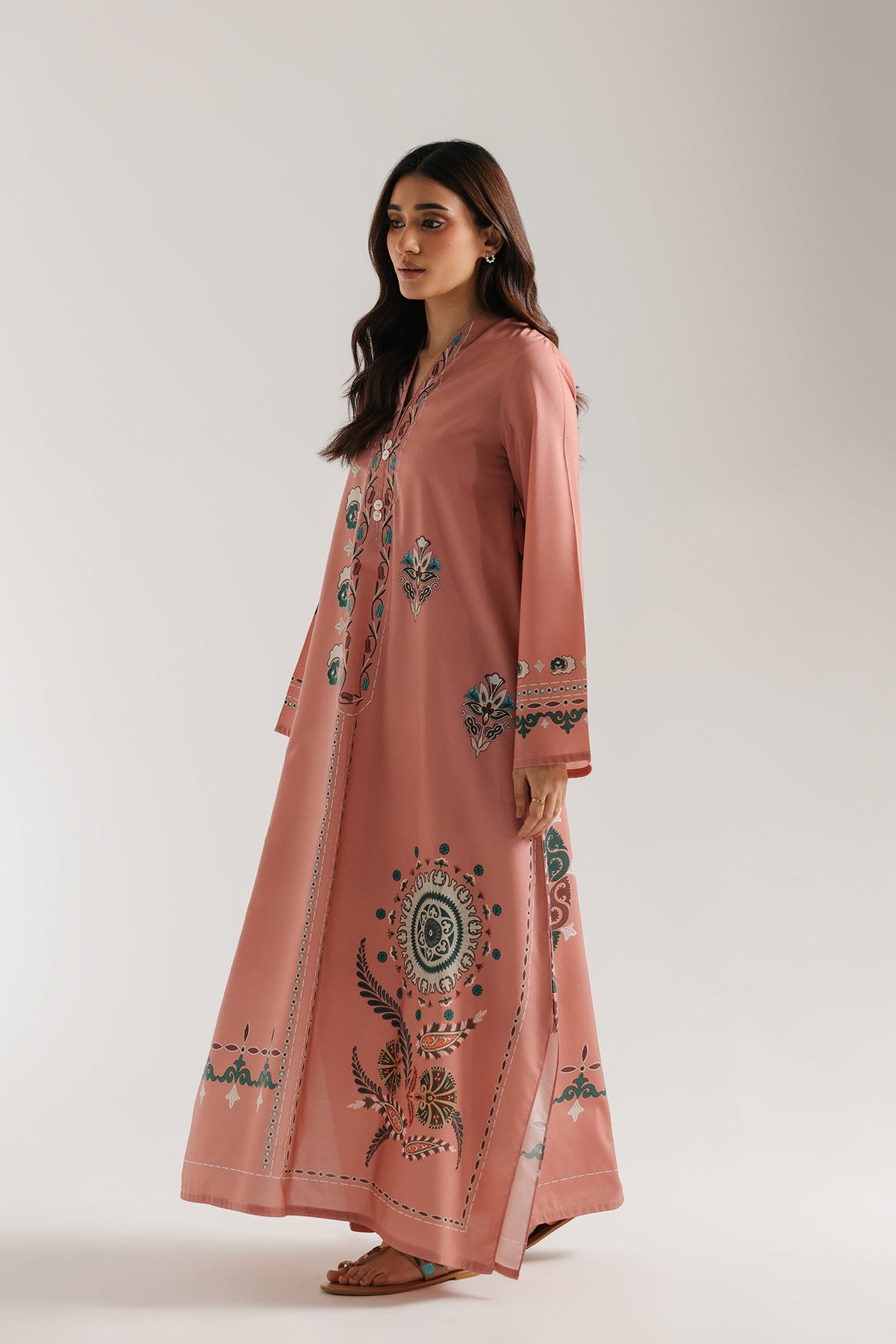 PRINTED KAFTAN (E8241/102/326)
