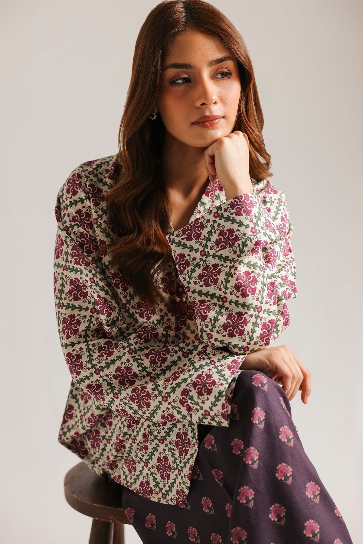 PRINTED SUIT (E8259/102/003)