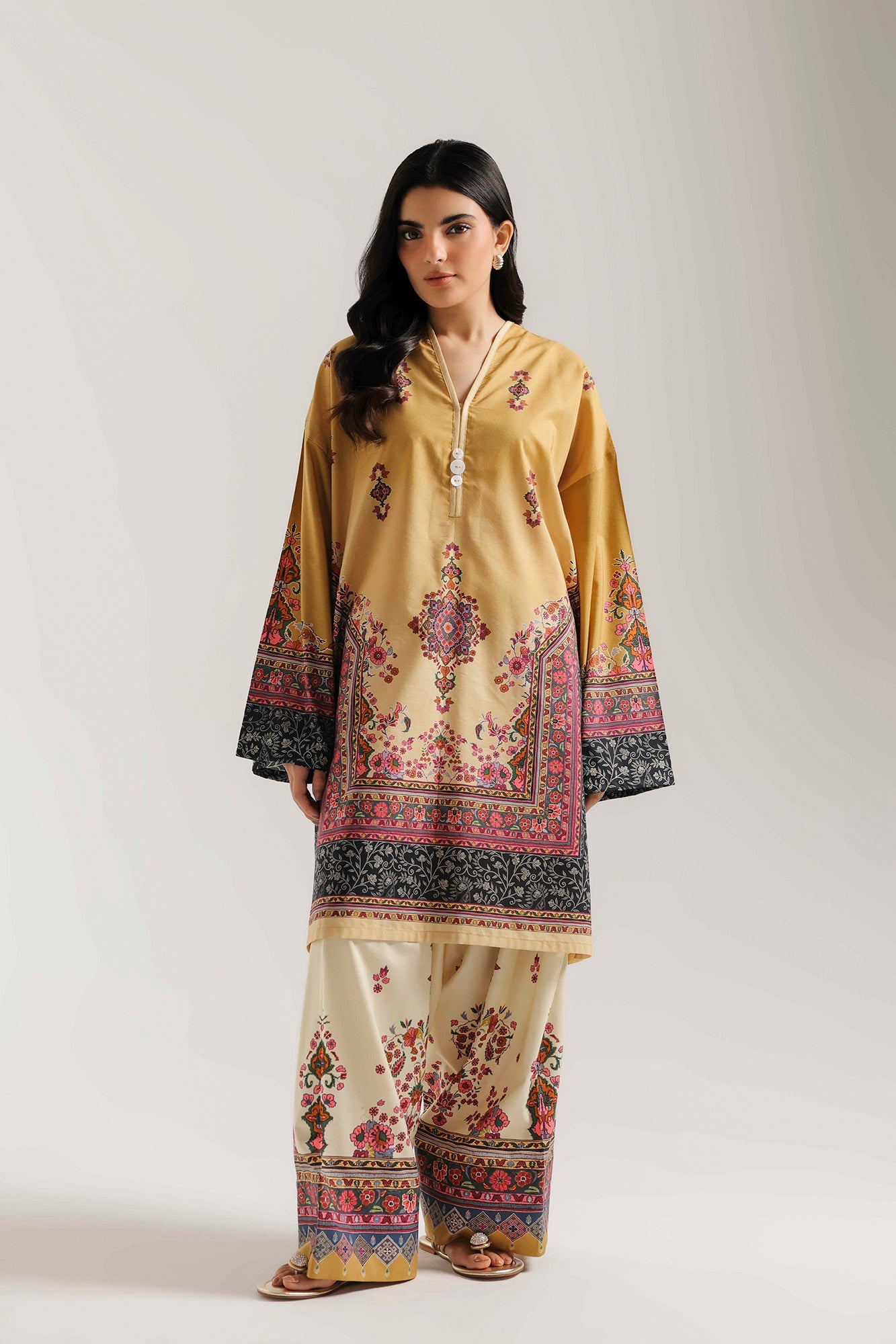PRINTED SUIT (E8264/102/104)