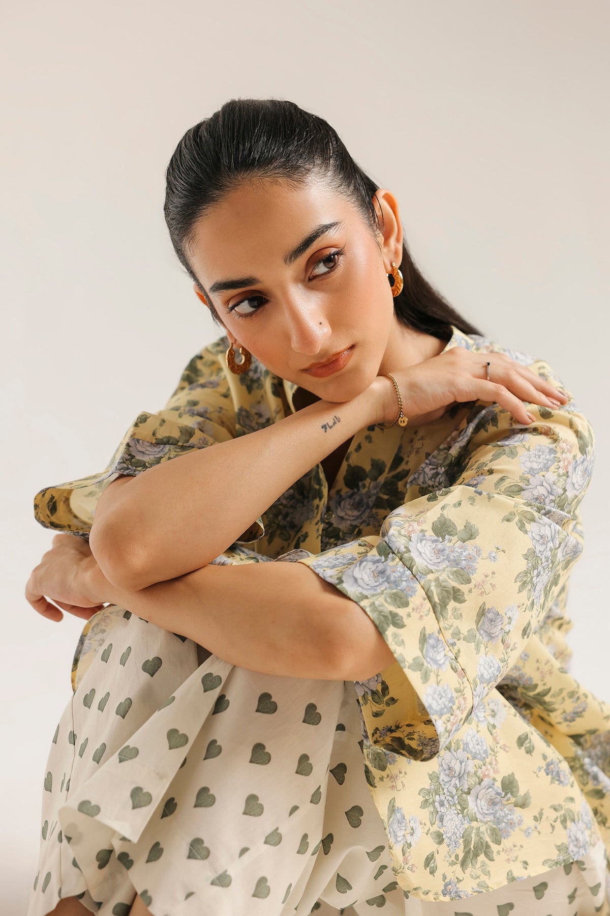 PRINTED SUIT (E8288/102/110)