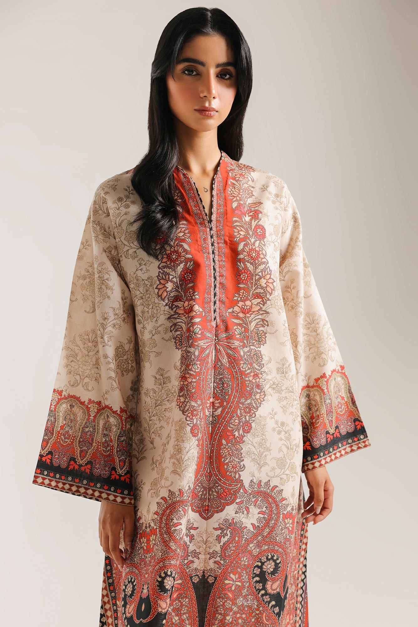 PRINTED KAFTAN (E8310/102/007)
