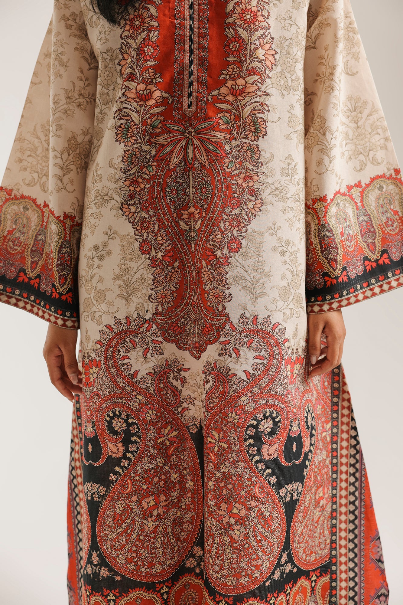 PRINTED KAFTAN (E8310/102/007)