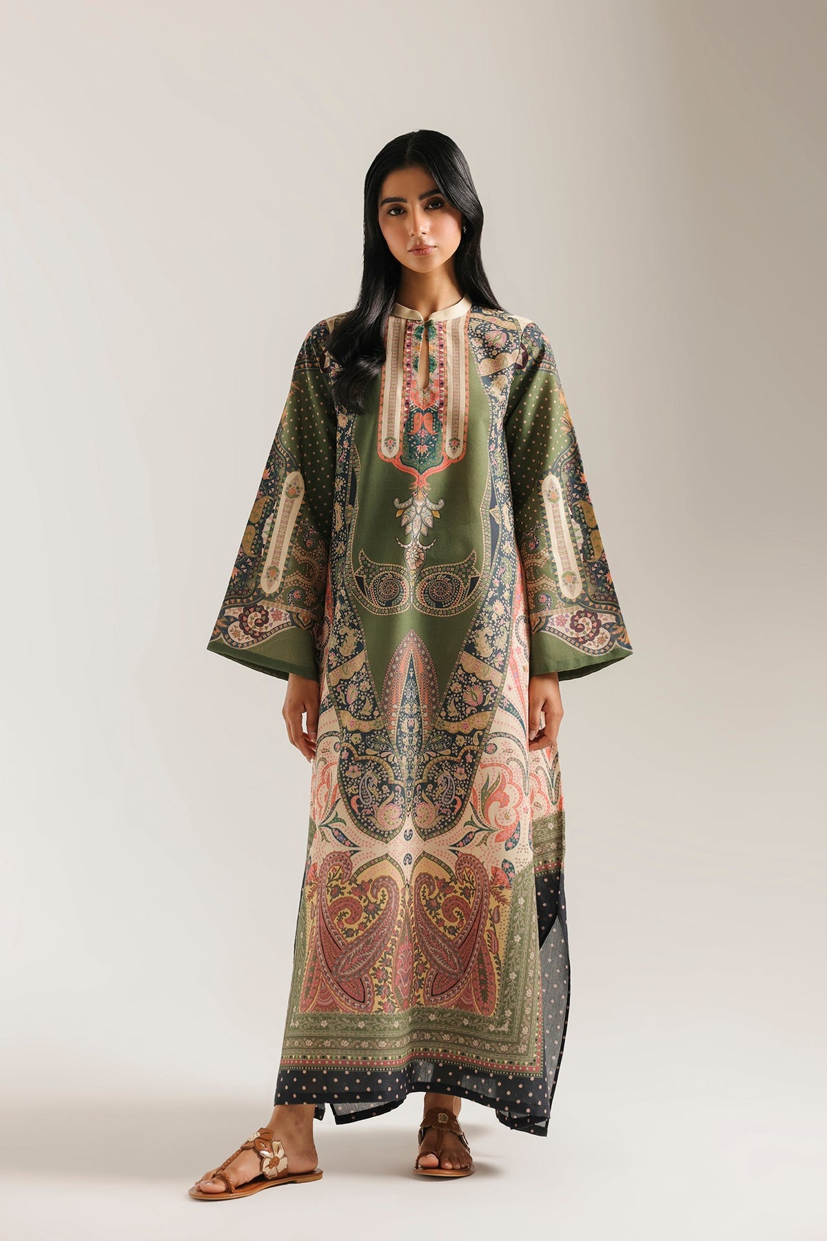 EMBROIDERED DRESS (E8314/102/122)