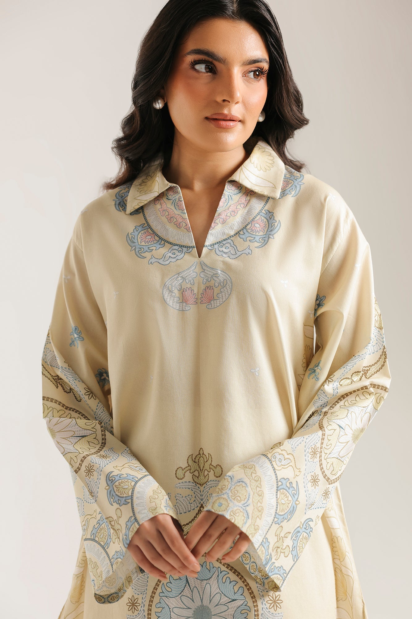 Printed Kurti (E8422/102/110)