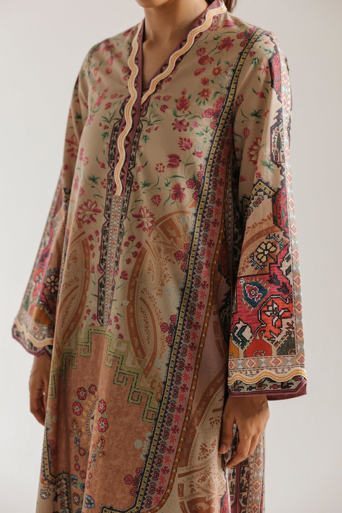 PRINTED KAFTAN (E9211/102/112)
