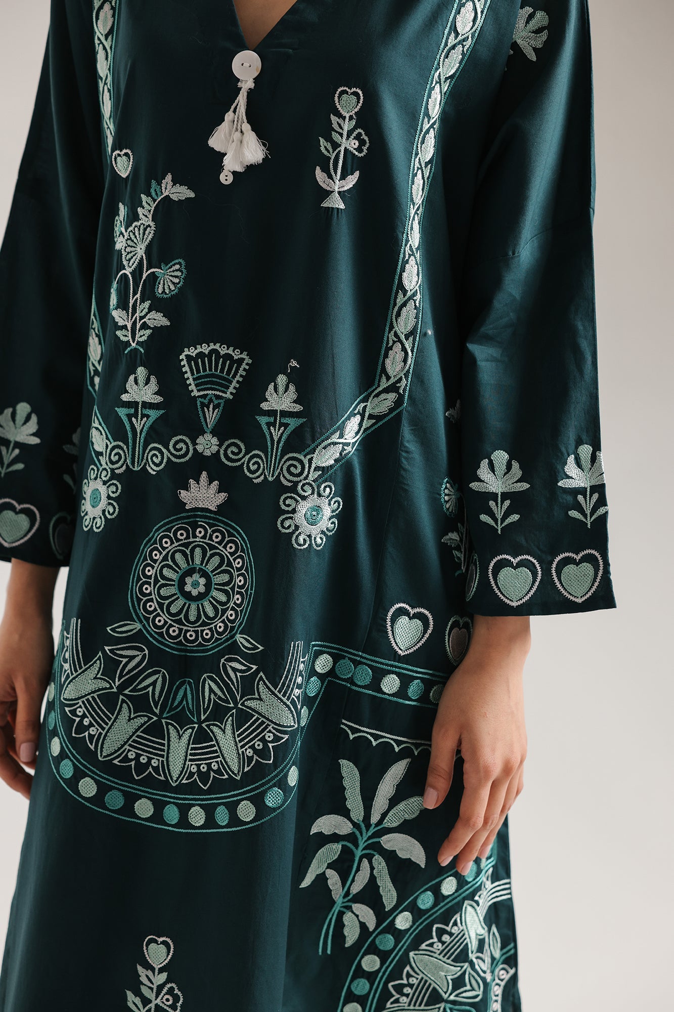 Ethnc - EMBROIDERED DRESS