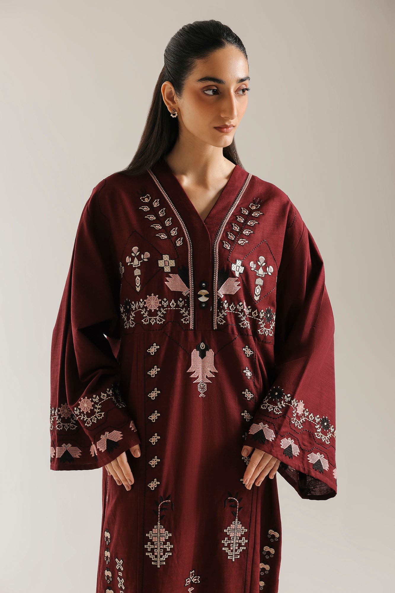 EMBROIDERED DRESS (E9309-102-519)