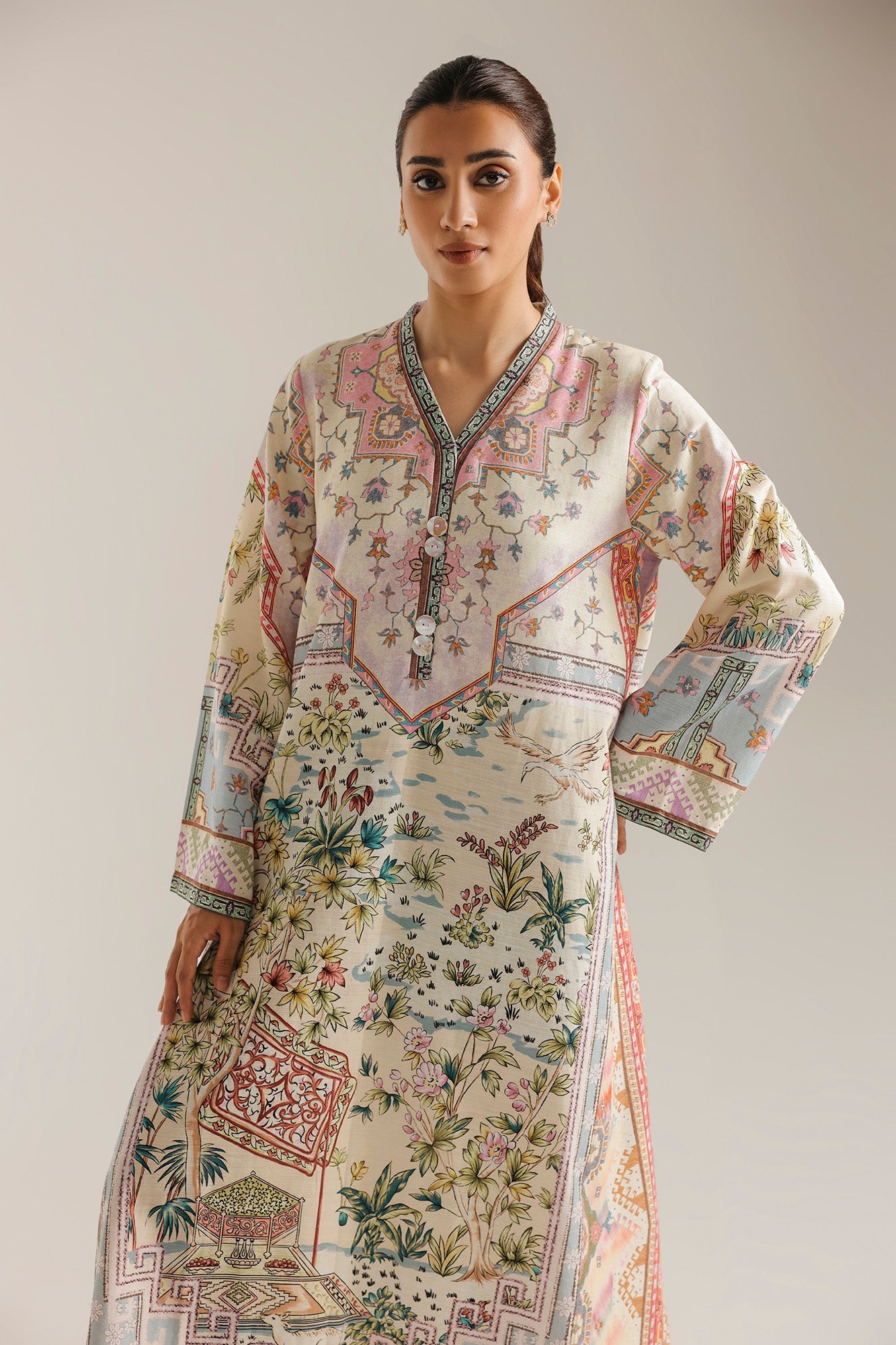 PRINTED KAFTAN (E9312-102-004)