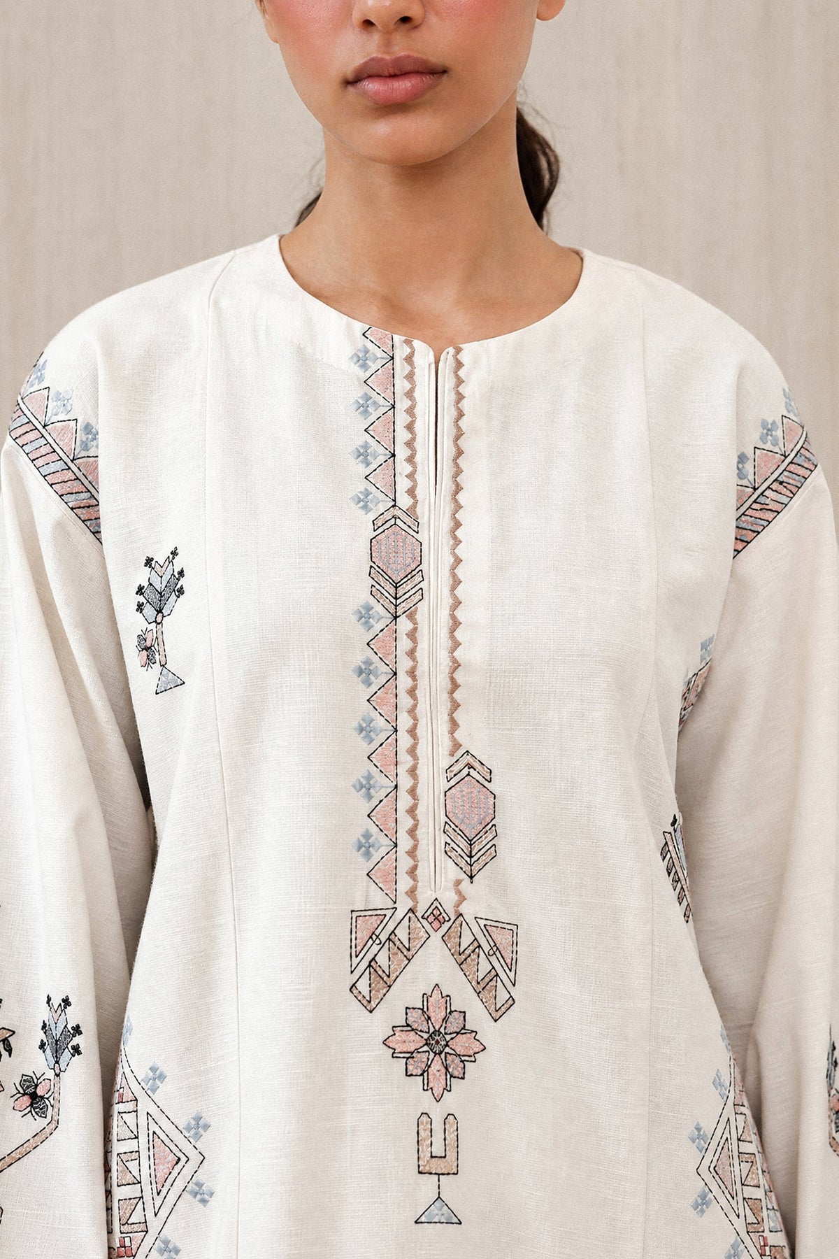 EMBROIDERED SUIT (E9328-102-005)