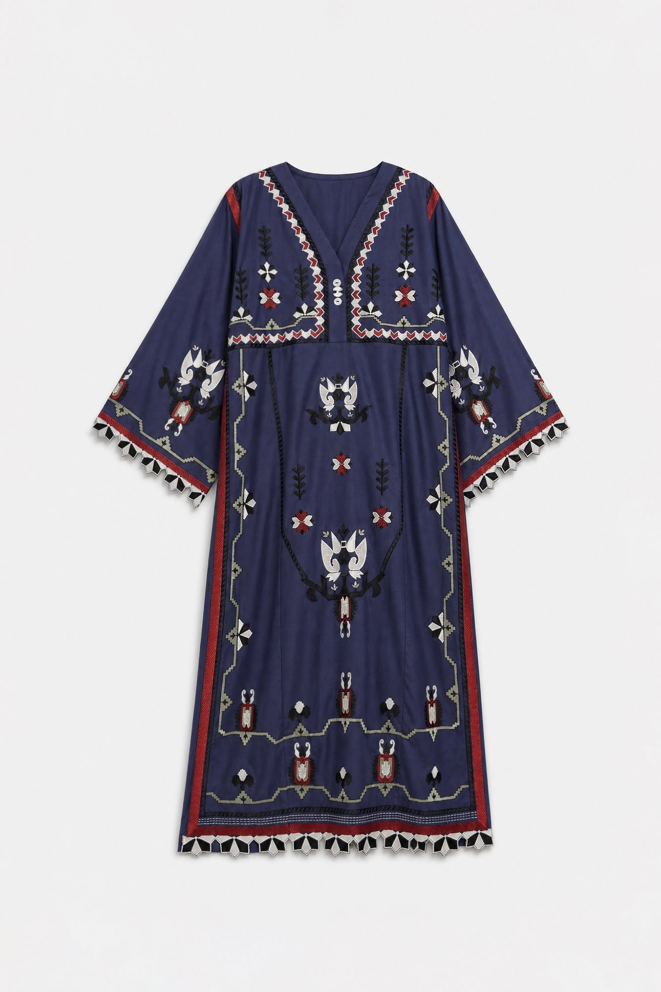 EMBROIDERED DRESS (E9363-102-504)