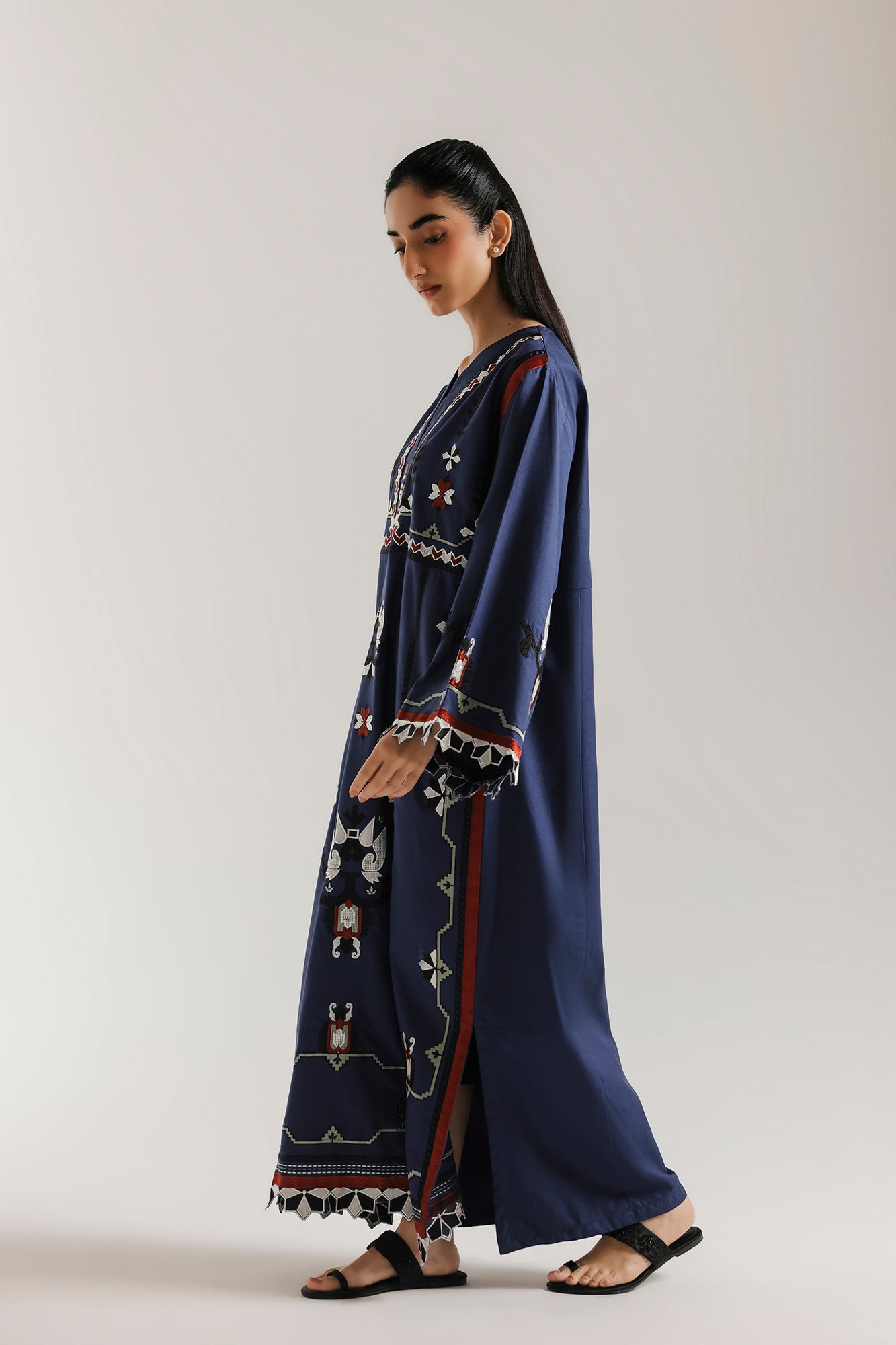 EMBROIDERED DRESS (E9363-102-504)