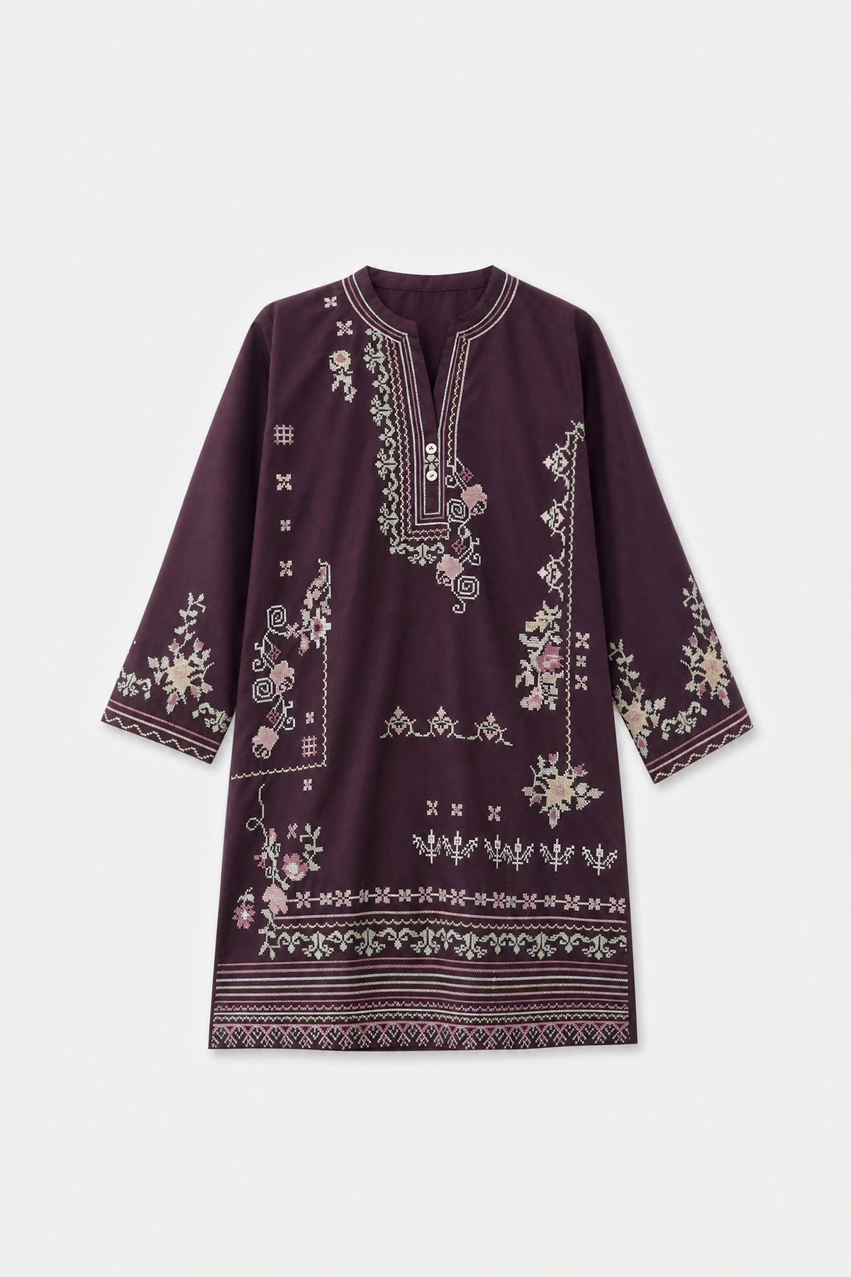 EMBROIDERED SUIT (E9367-102-518)