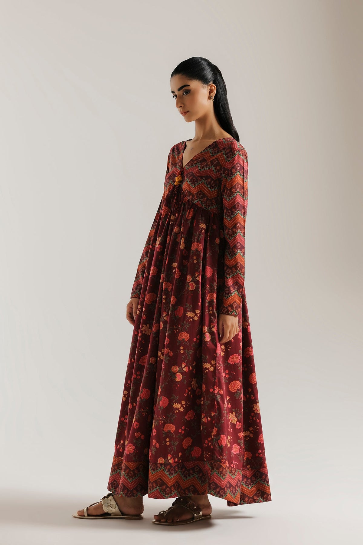 PRINTED DRESS (E9368-102-320)