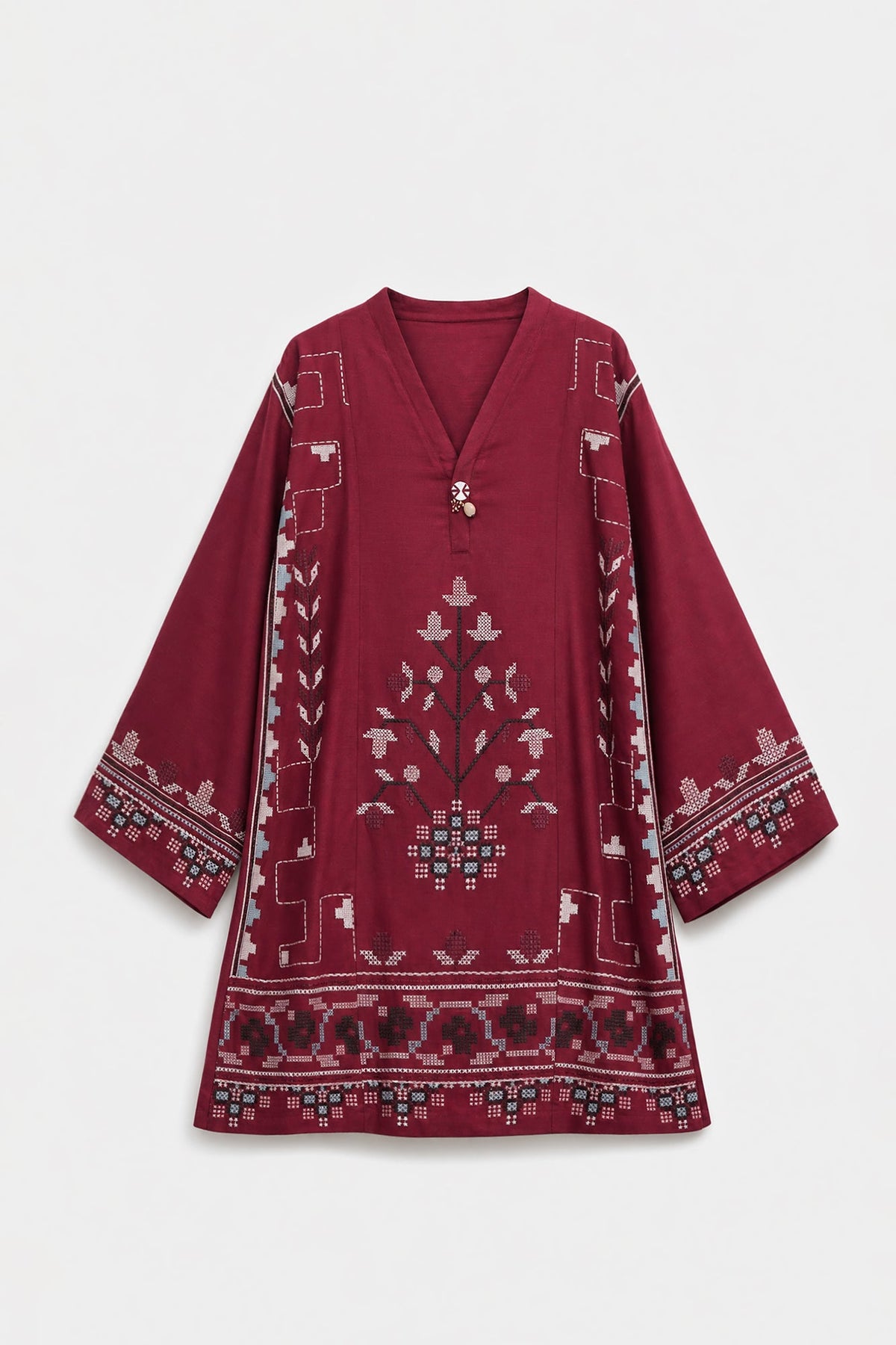 EMBROIDERED SUIT (E9395-102-416)