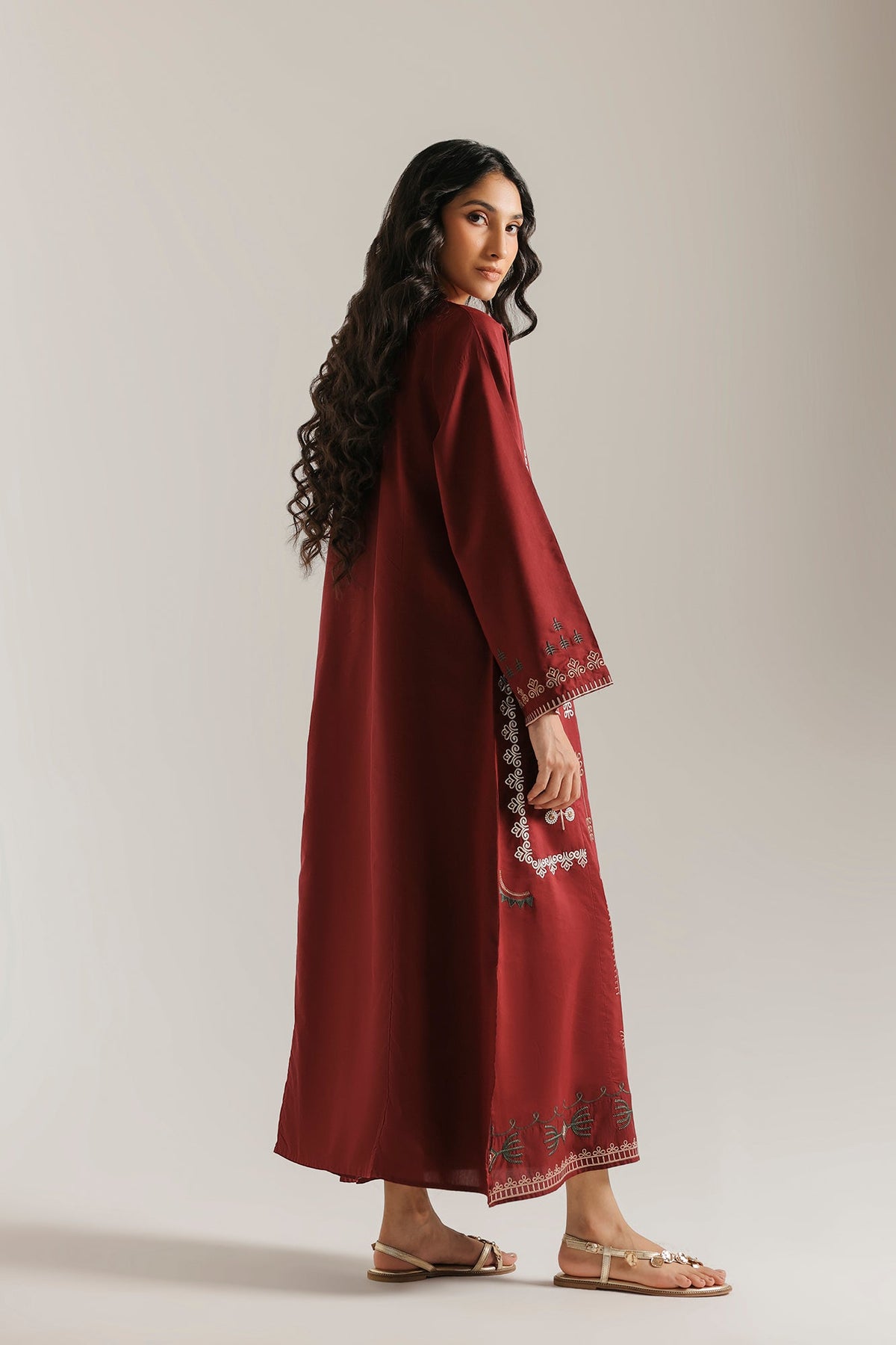 EMBROIDERED DRESS (E9398/102/415)