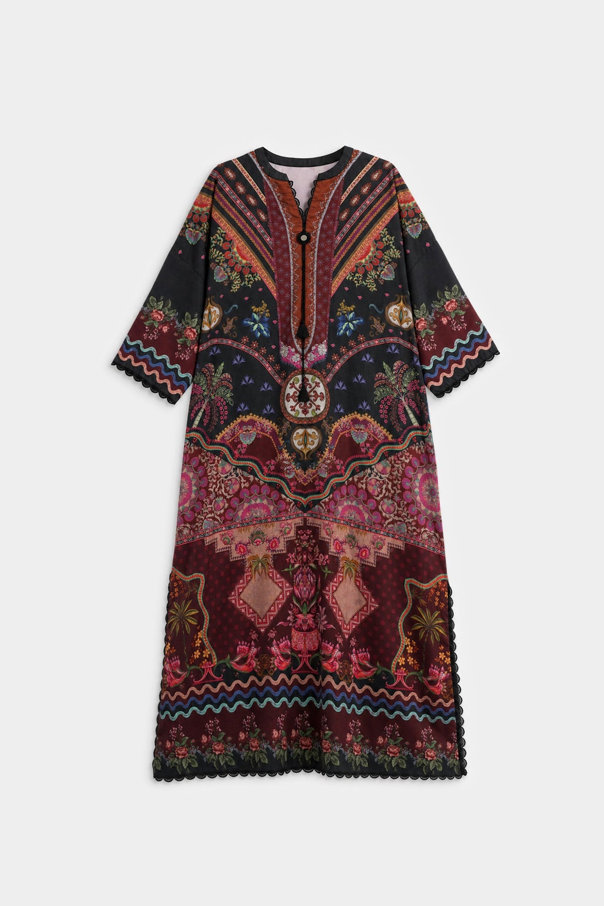 EMBROIDERED KAFTAN (E9403-102-902)