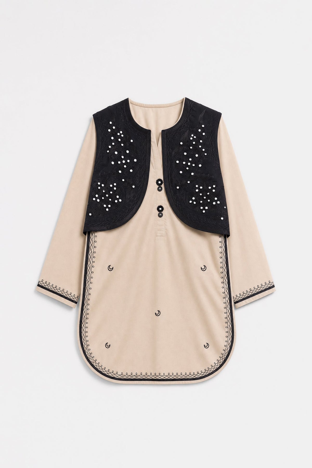EMBROIDERED SUIT (E9417-102-004)