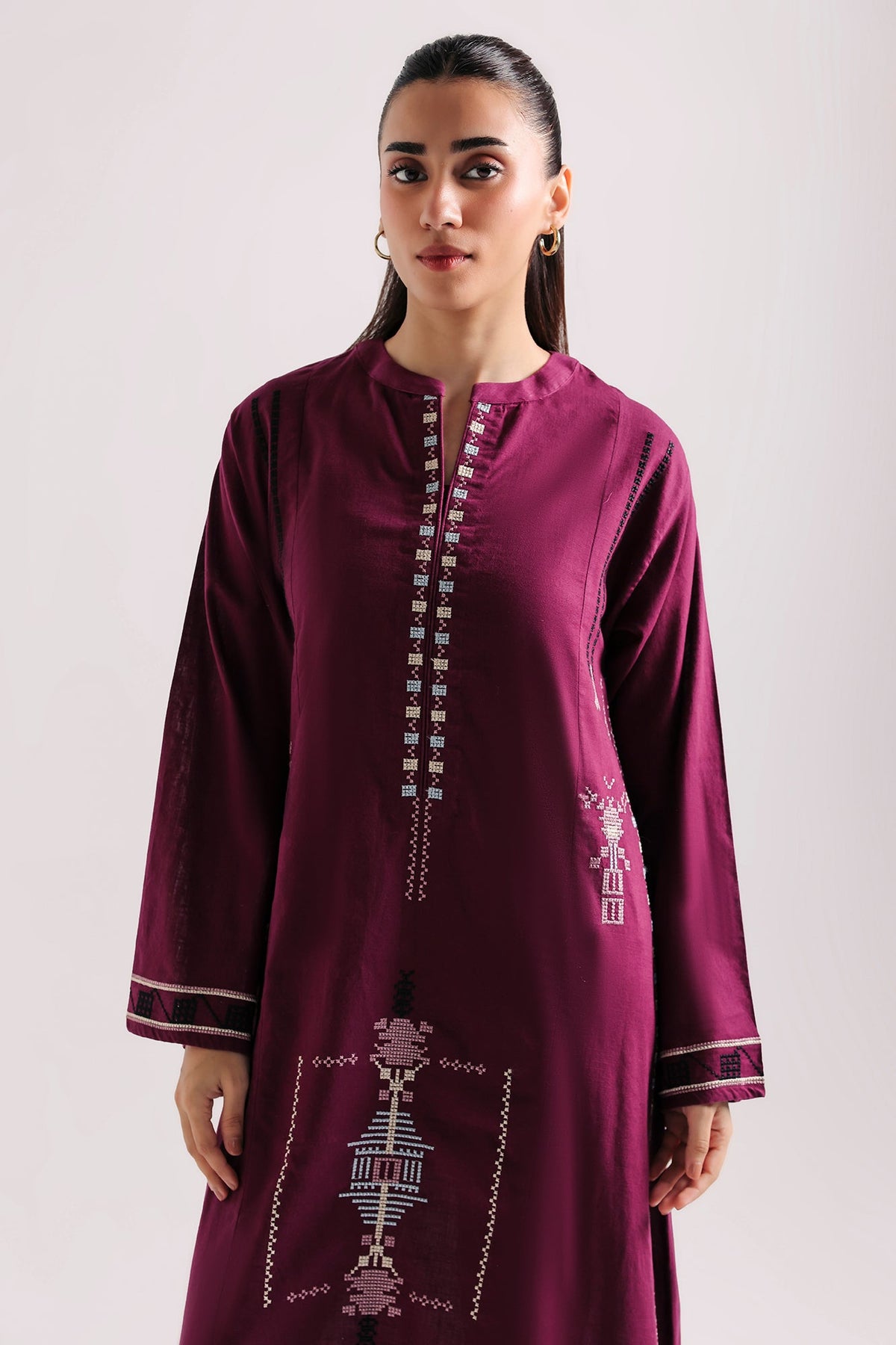 EMBROIDERED DRESS (E9488-102-516)