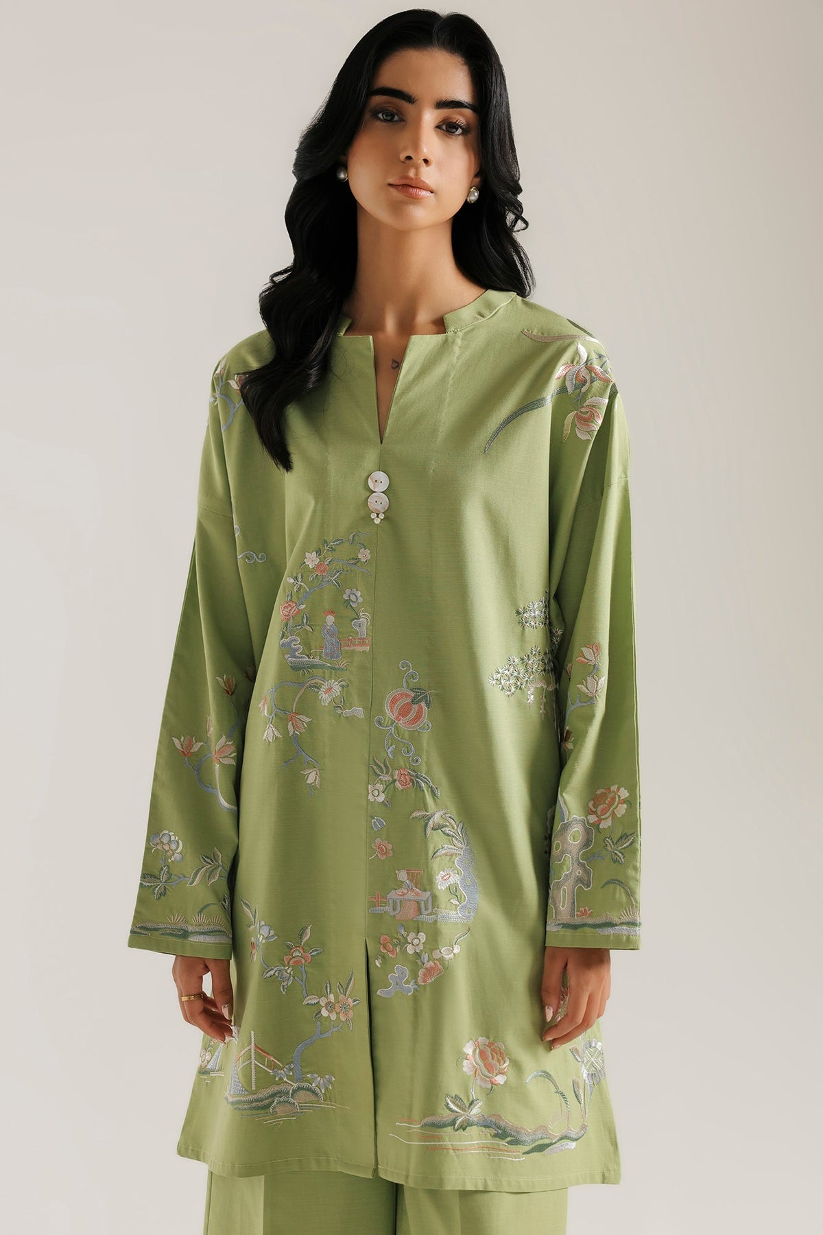 EMBROIDERED SUIT (E9501-102-129)
