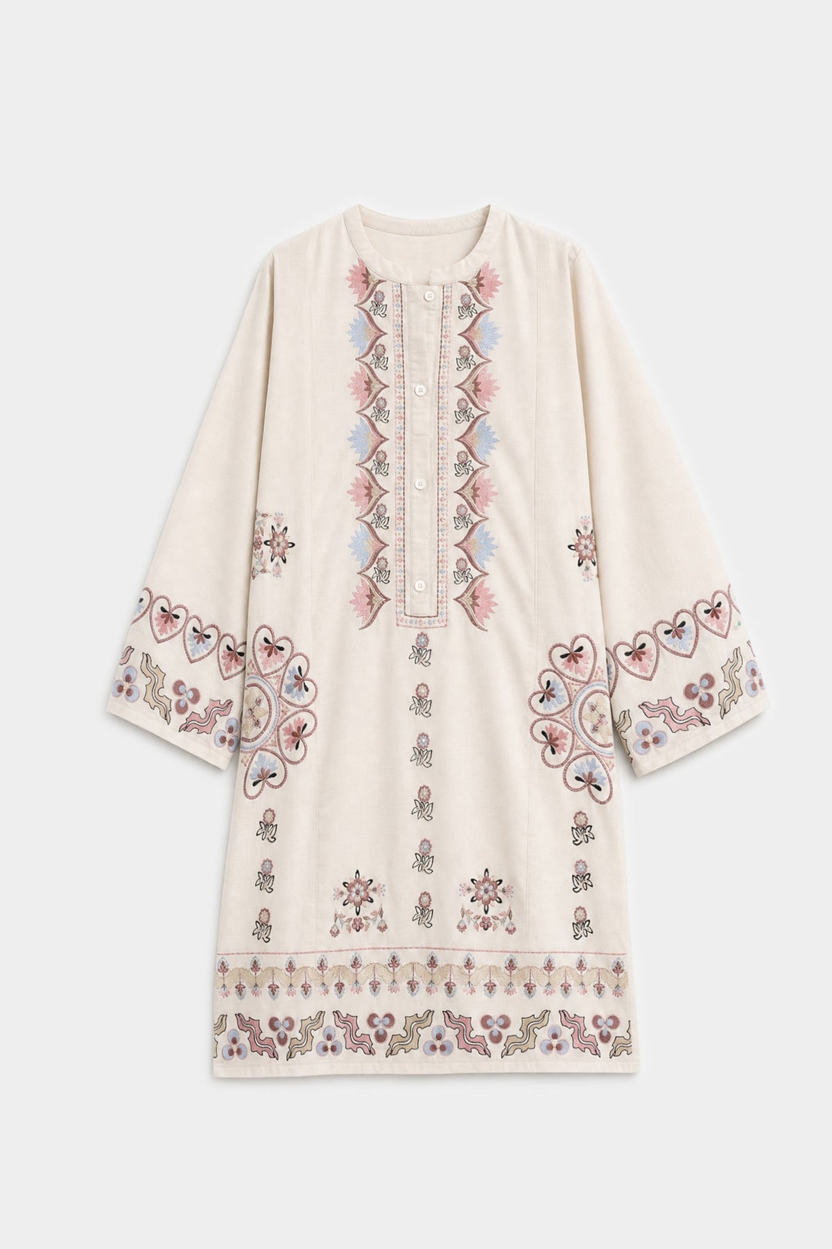 EMBROIDERED SUIT (E9522-102-003)