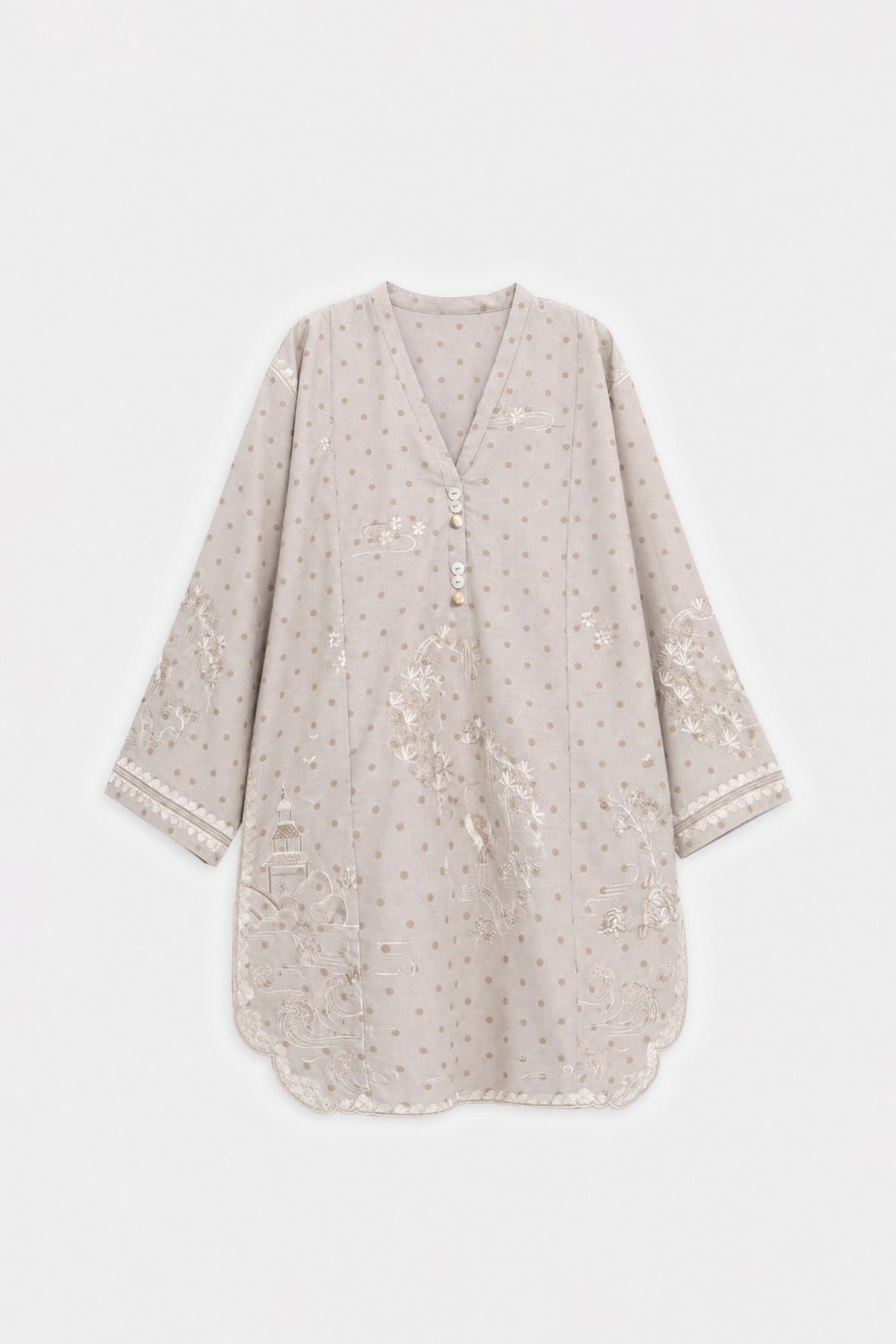 EMBROIDERED SUIT (E9533-102-006)