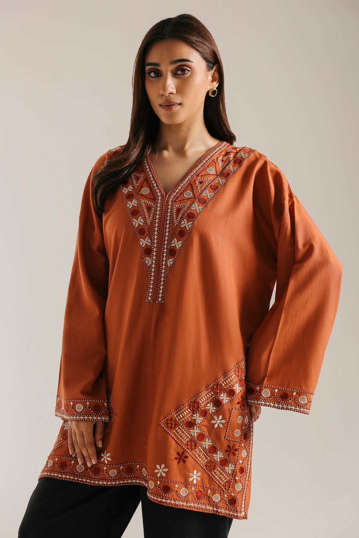 EMBROIDERED KURTI (E9602-102-205)