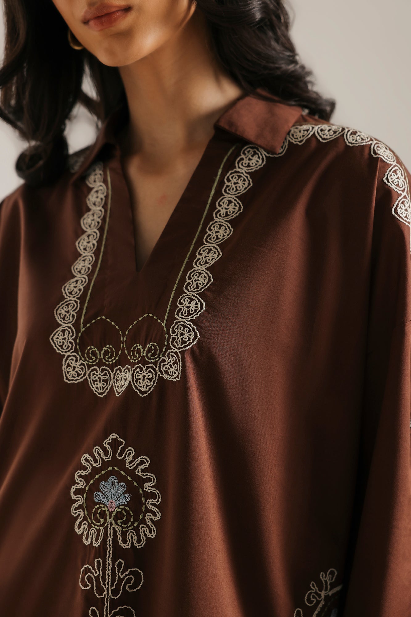 EMBROIDERED KURTI (E9606-102-318)