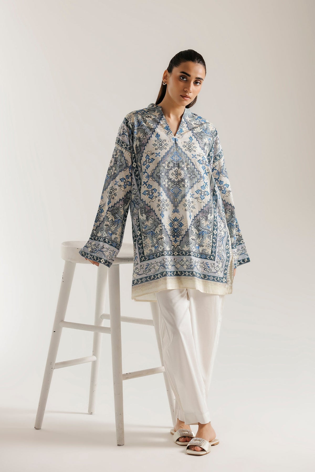 PRINTED KURTI (E9615-102-115)