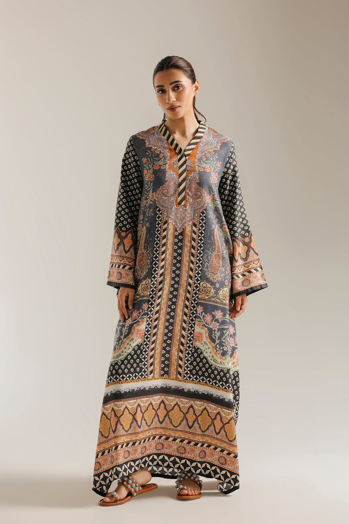 PRINTED KAFTAN (E9635-102-905)