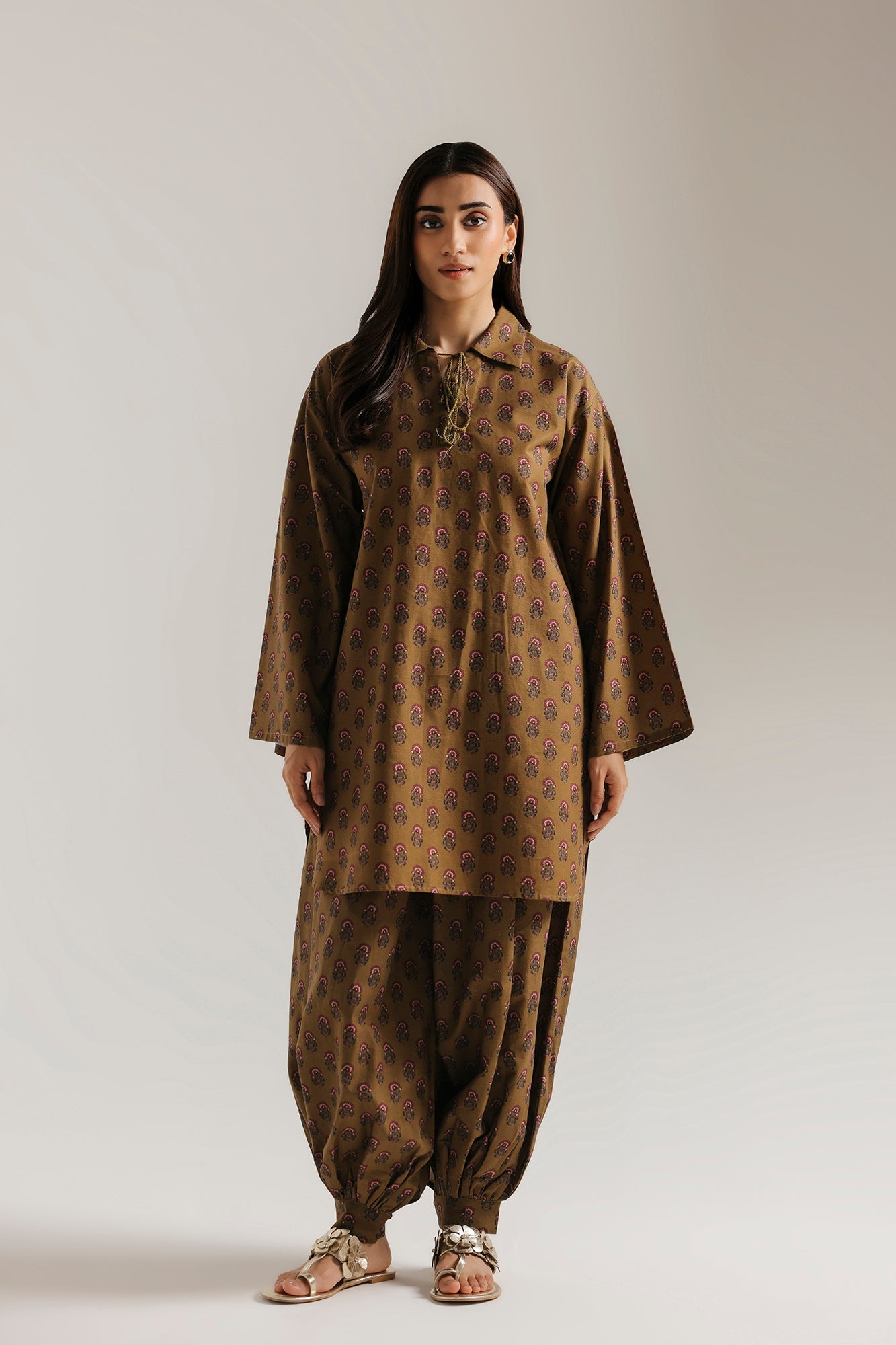 PRINTED SUIT (E9666-102-121)