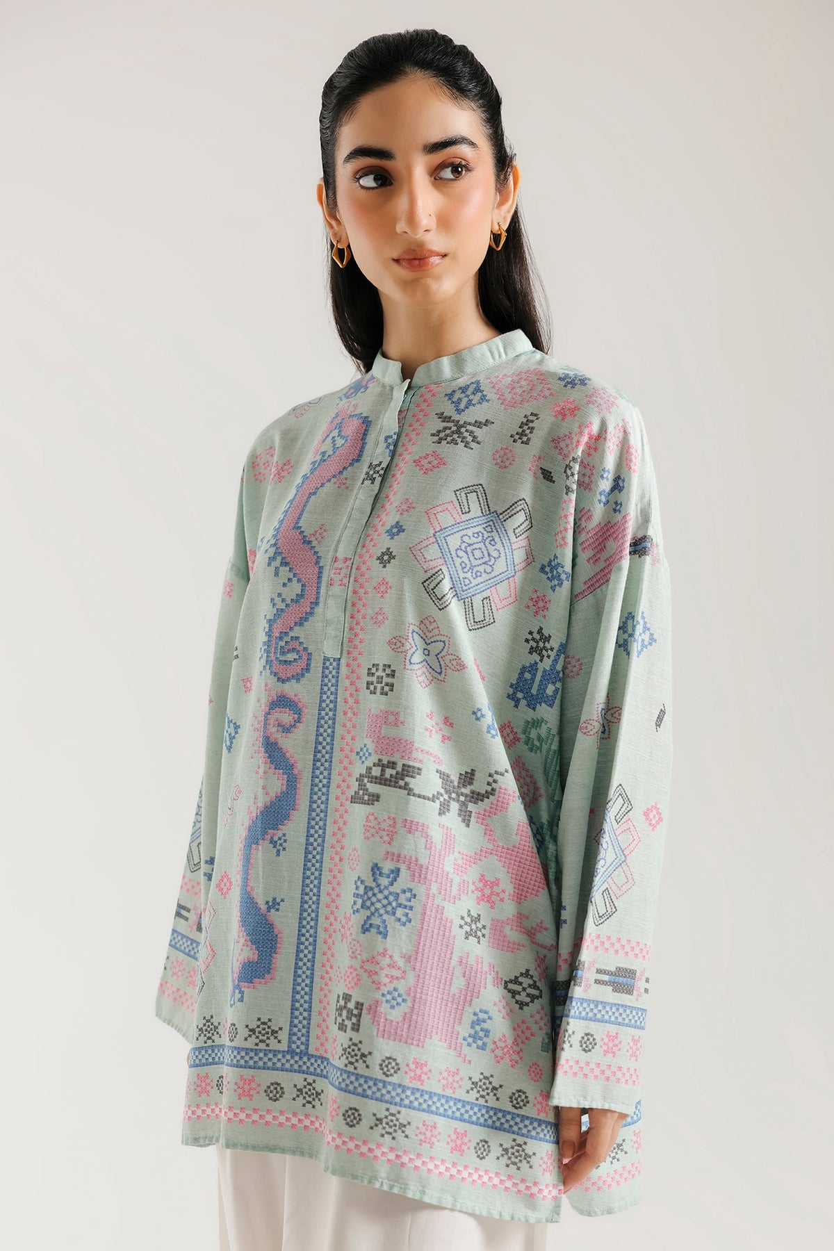 PRINTED KURTI (E9715-102-721)